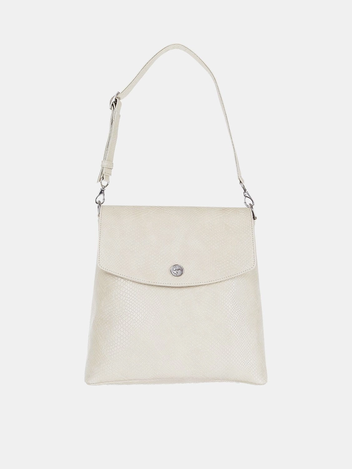 Gemma Vegan Leather Backpack | Cream