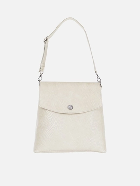 Gemma Vegan Leather Backpack | Cream