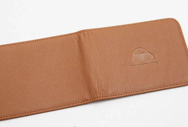 Genuine Leather Cute billfold Slim Wallet License Card Holder Wallet Purse For Women Girl