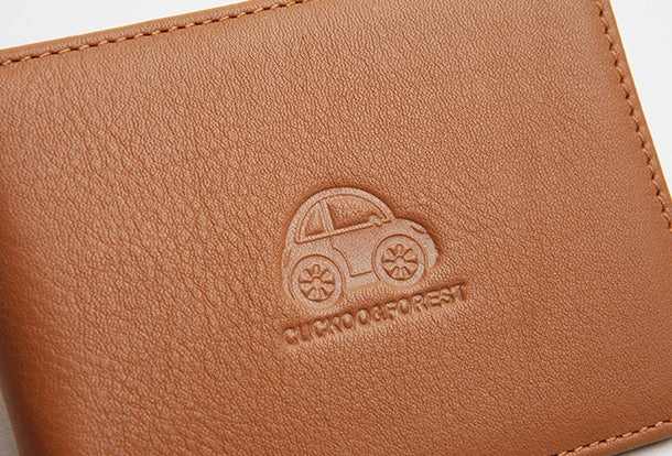 Genuine Leather Cute billfold Slim Wallet License Card Holder Wallet Purse For Women Girl