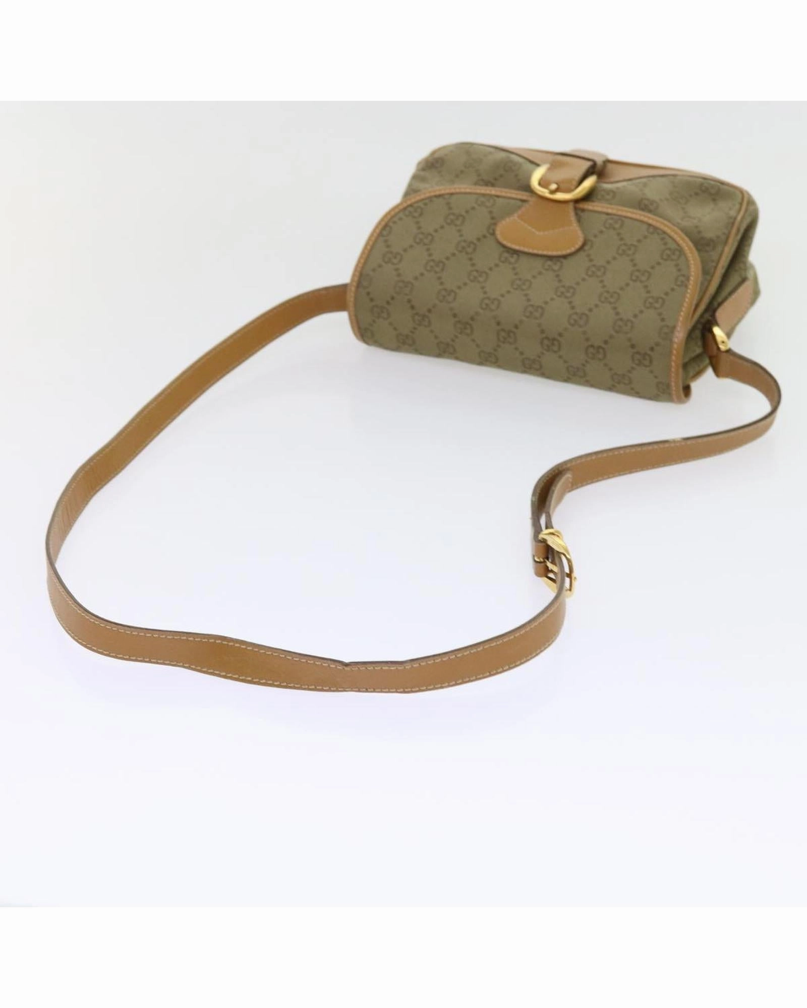 GG Canvas Shoulder Bag Model 123