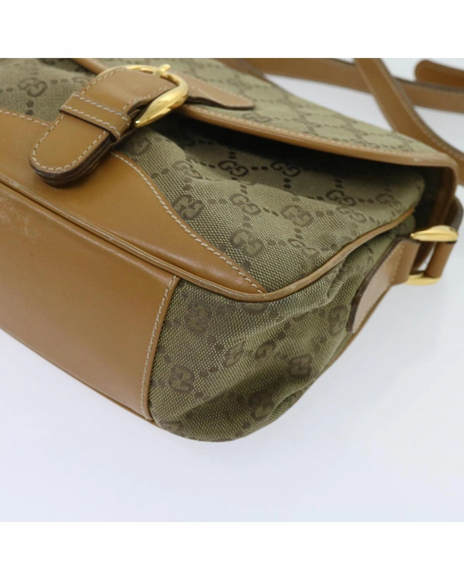 GG Canvas Shoulder Bag Model 123