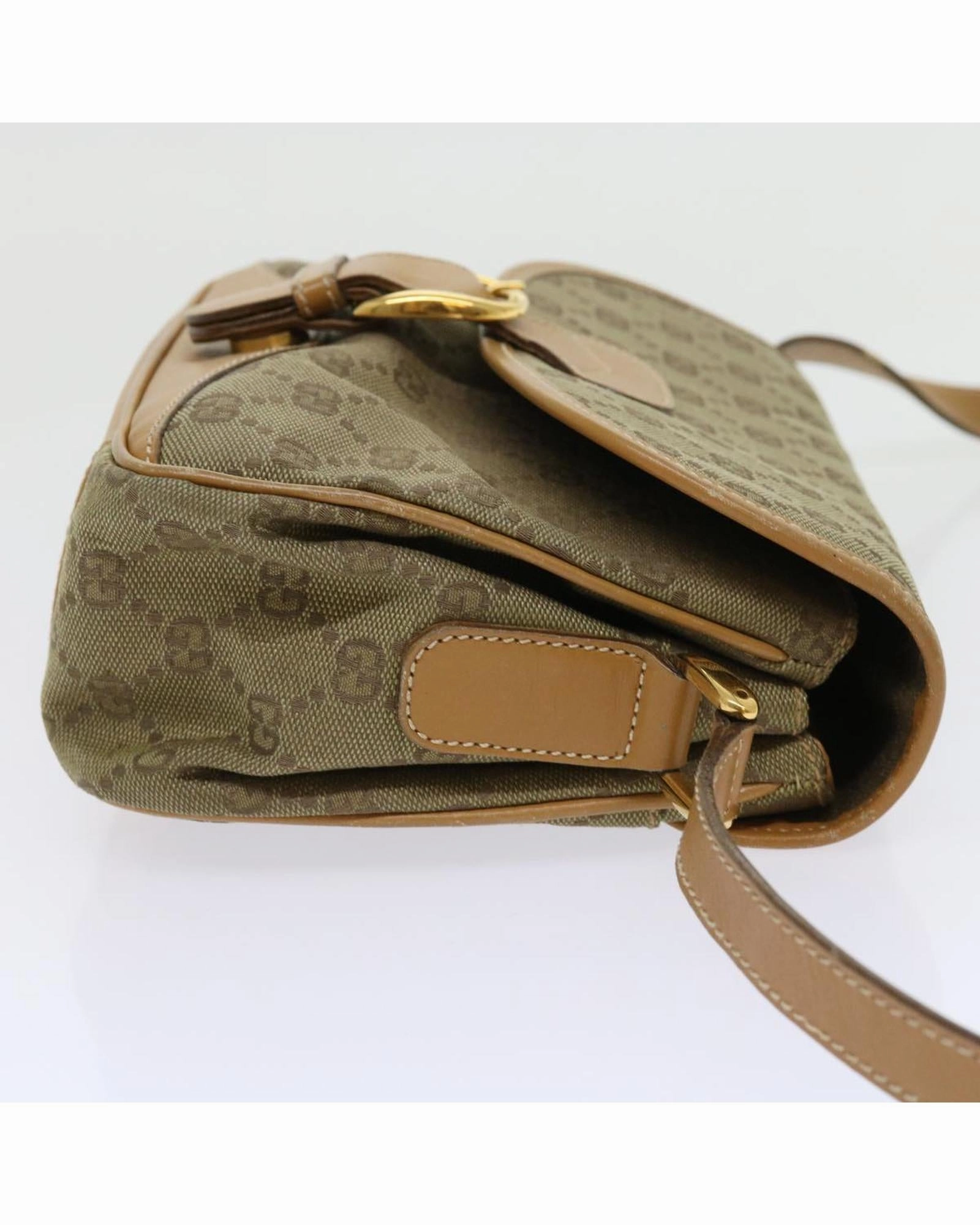 GG Canvas Shoulder Bag Model 123