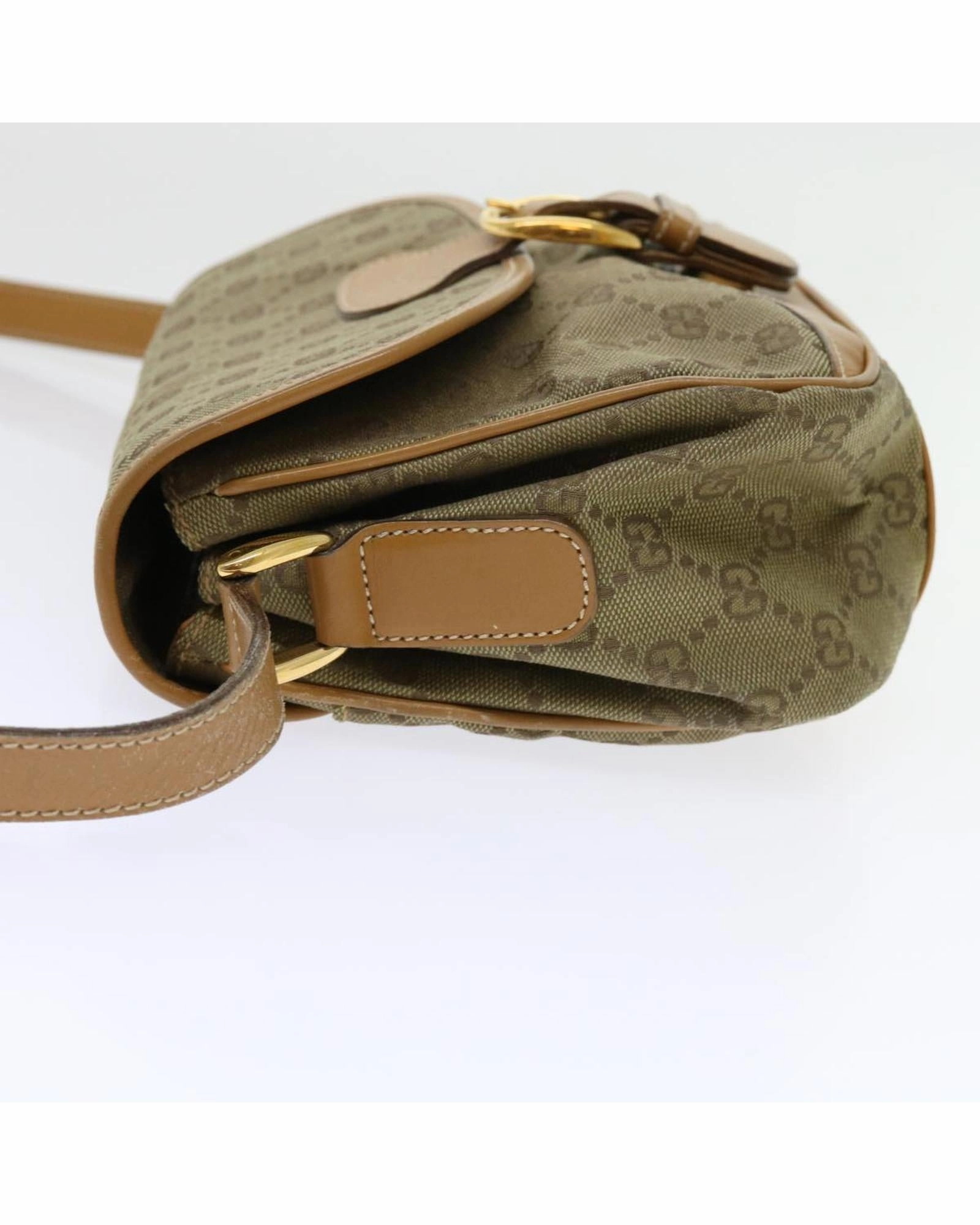 GG Canvas Shoulder Bag Model 123