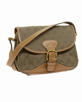 GG Canvas Shoulder Bag Model 123