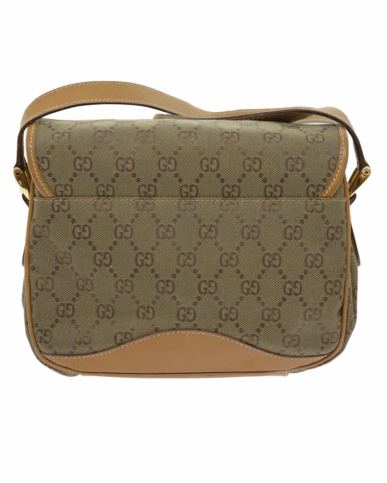 GG Canvas Shoulder Bag Model 123