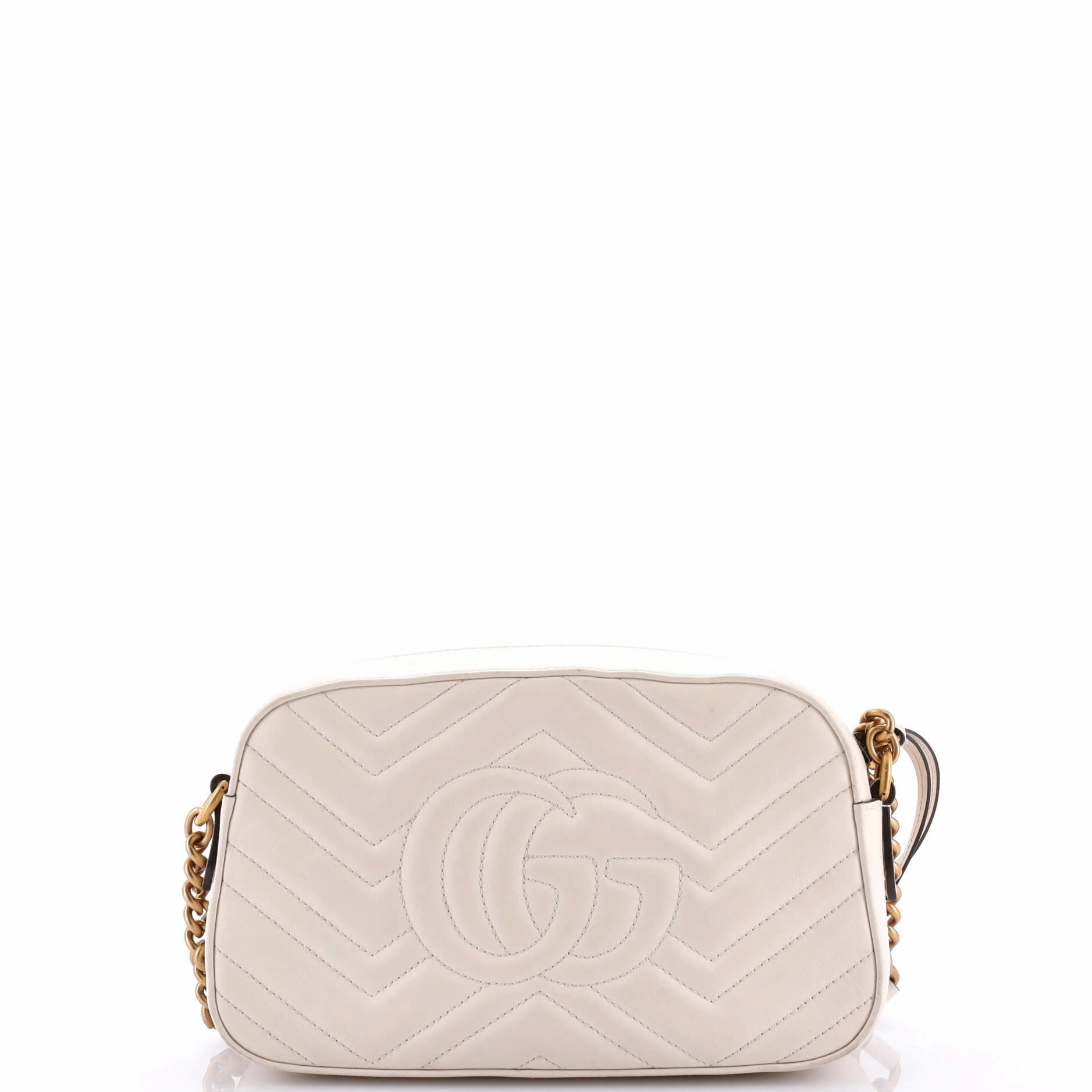GG Marmont Shoulder Bag Embellished Matelasse Leather Small