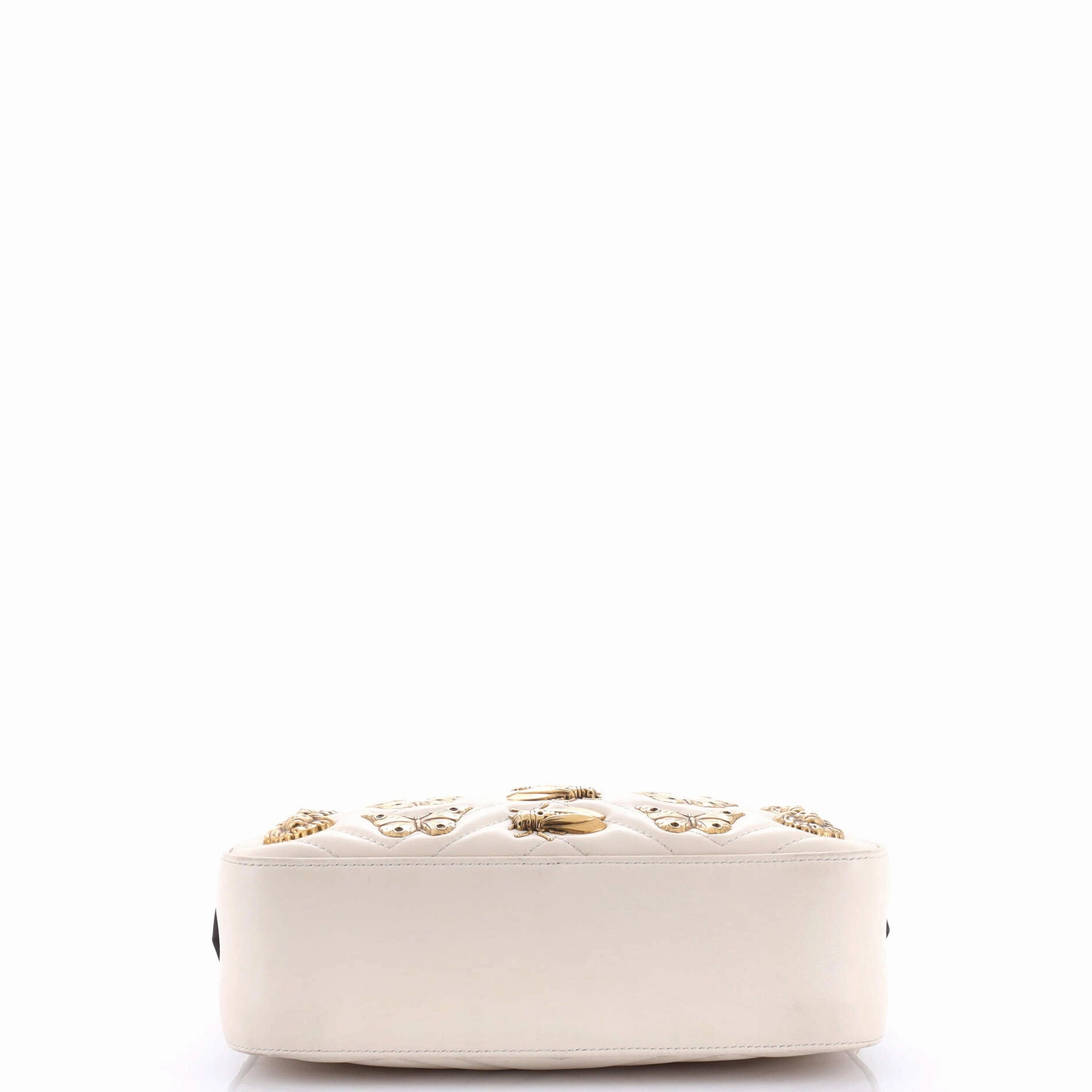 GG Marmont Shoulder Bag Embellished Matelasse Leather Small