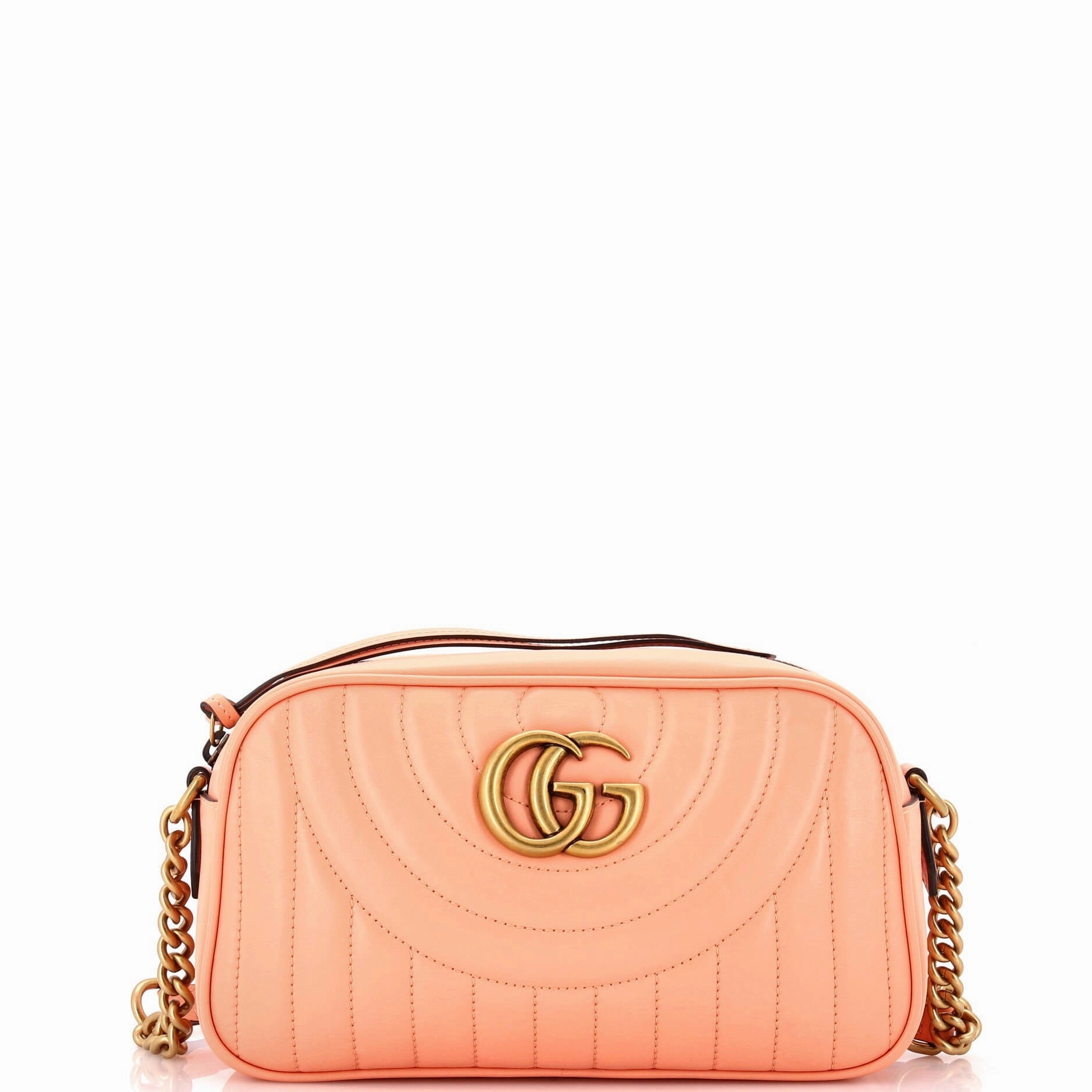 GG Marmont Shoulder Bag Matelasse Leather Small