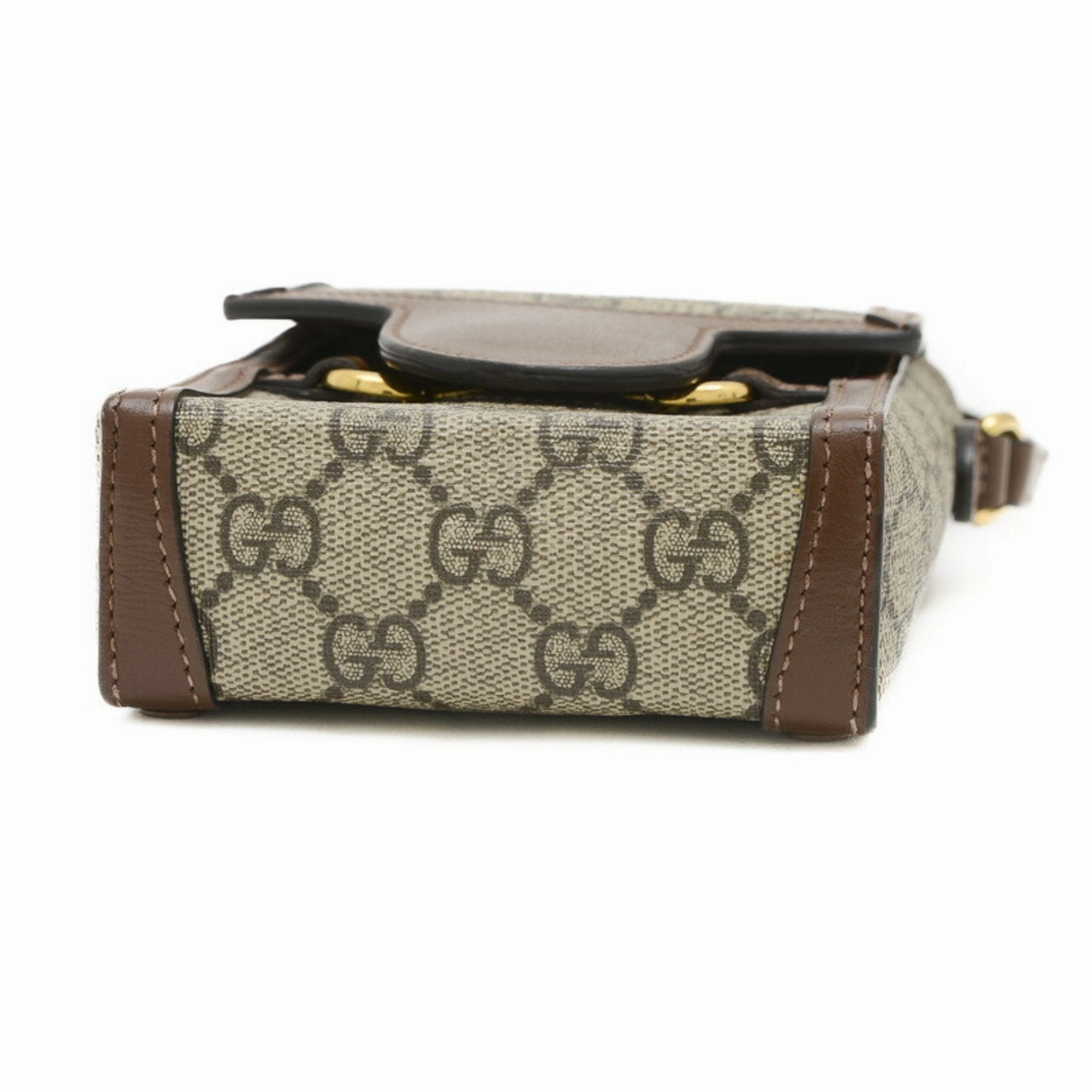 GG Supreme Horsebit Shoulder Bag