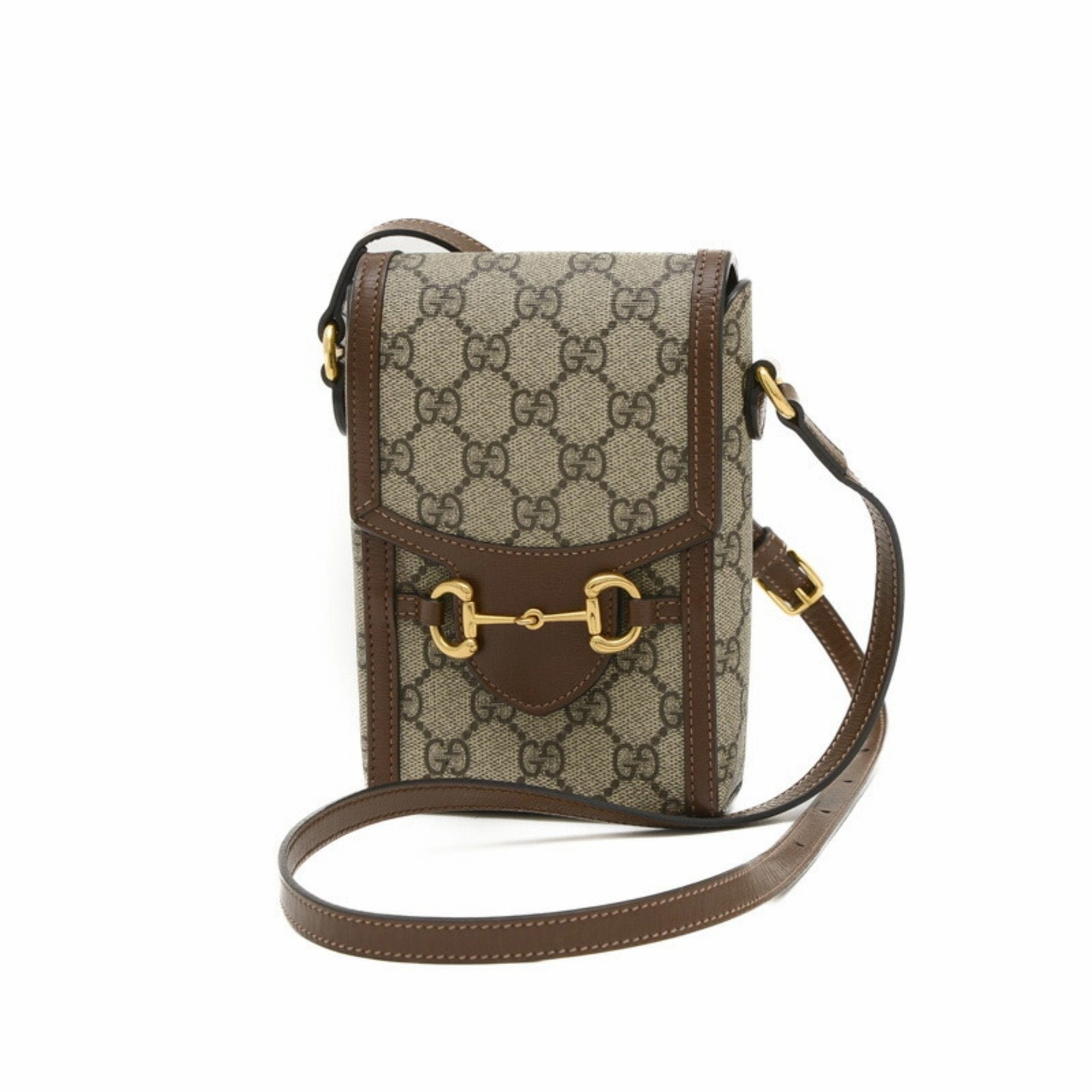 GG Supreme Horsebit Shoulder Bag