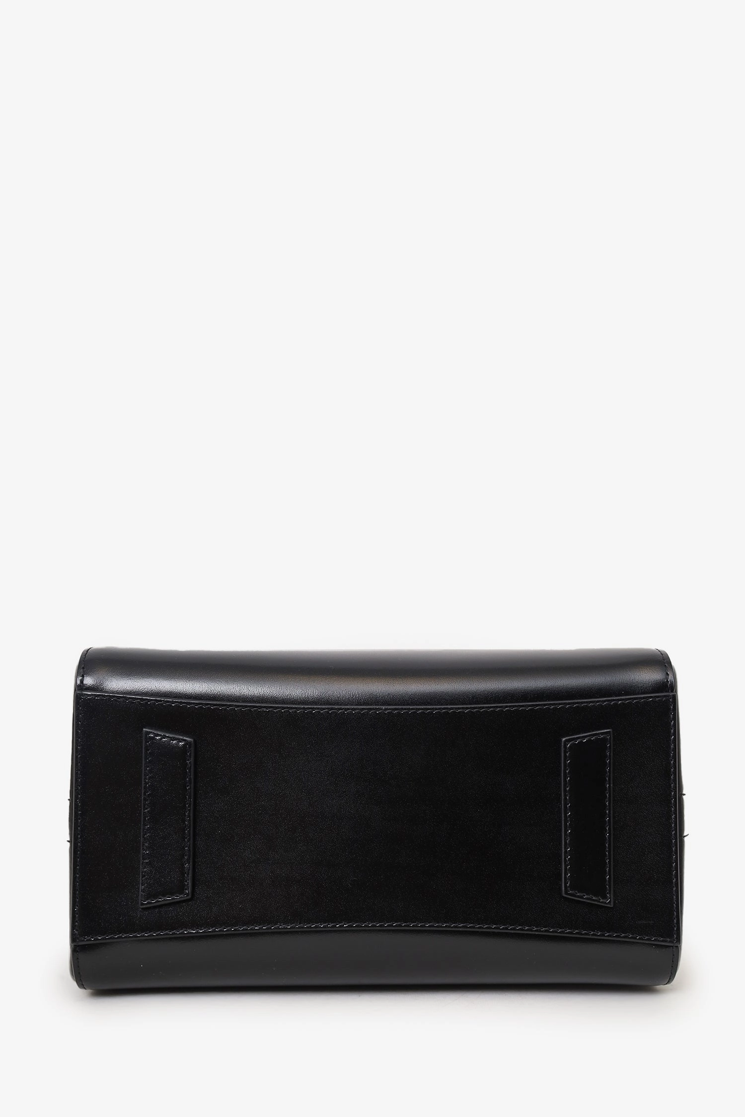 Givenchy Black Leather Small Antigona Top Handle with Strap