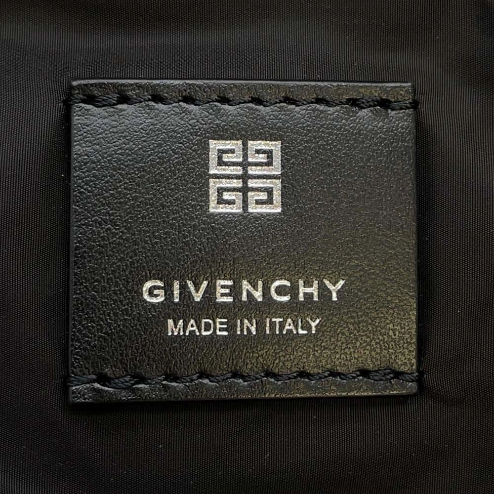 Givenchy Logo G-Zip Backpack Black Nylon