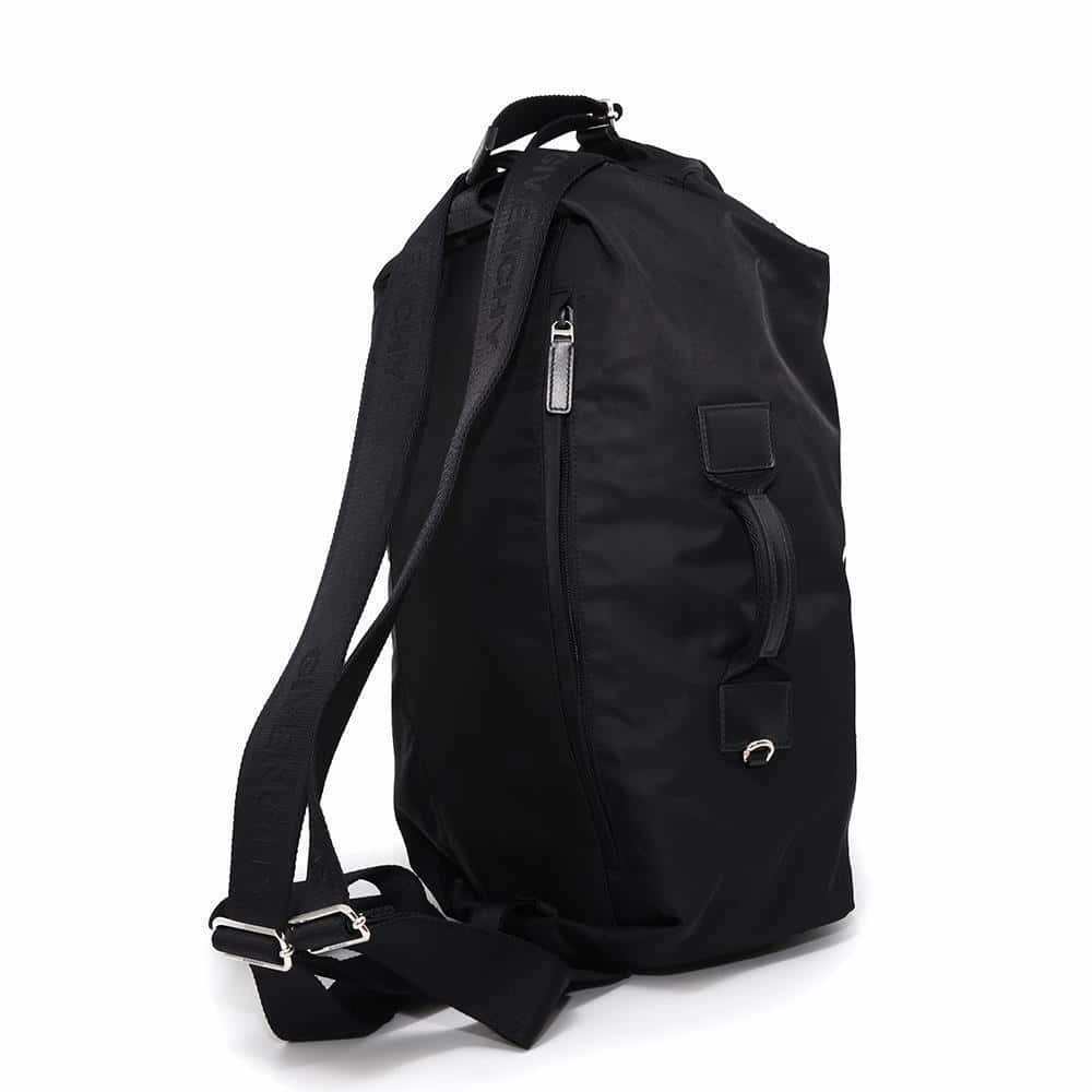 Givenchy Logo G-Zip Backpack Black Nylon