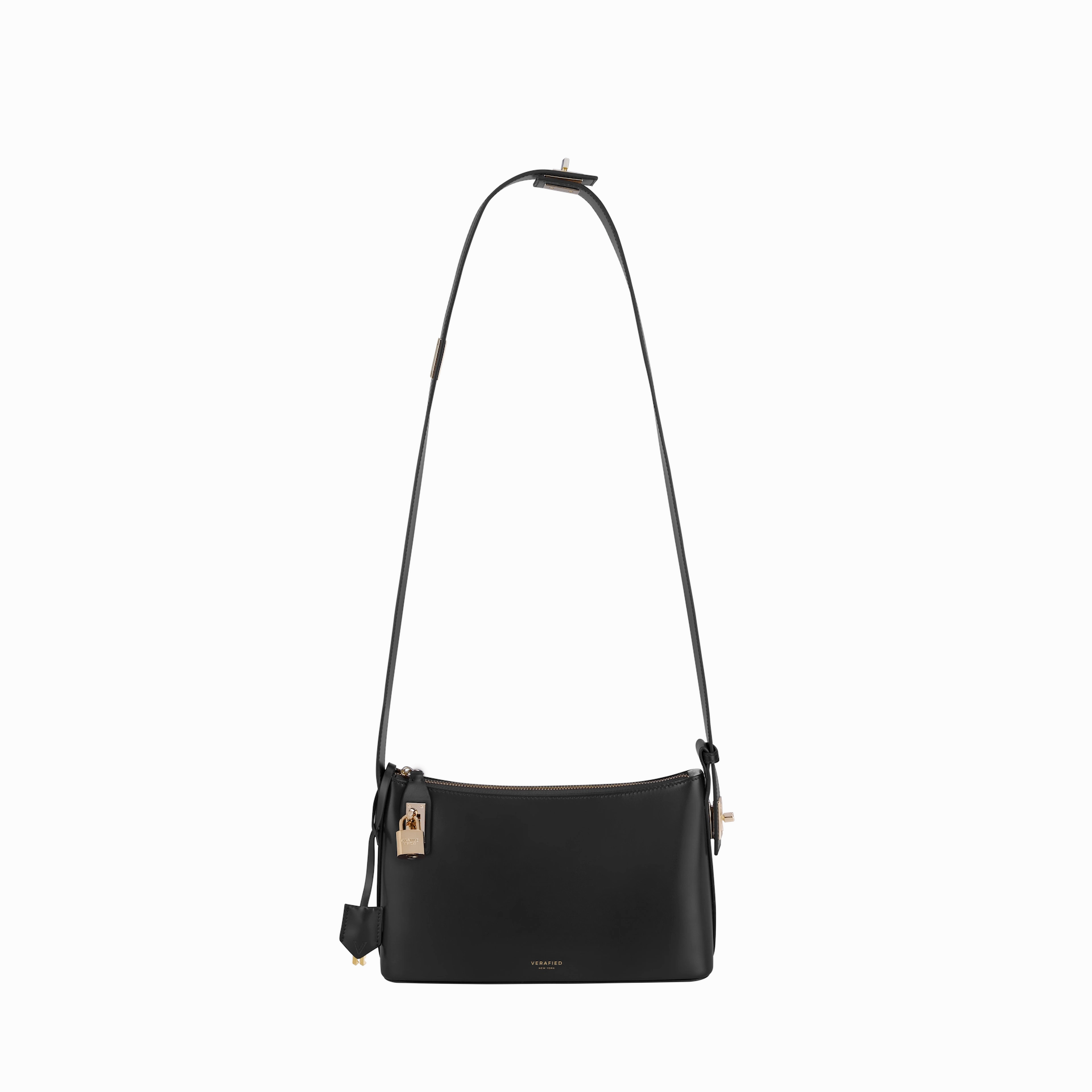 Gold Black Hobo Bag