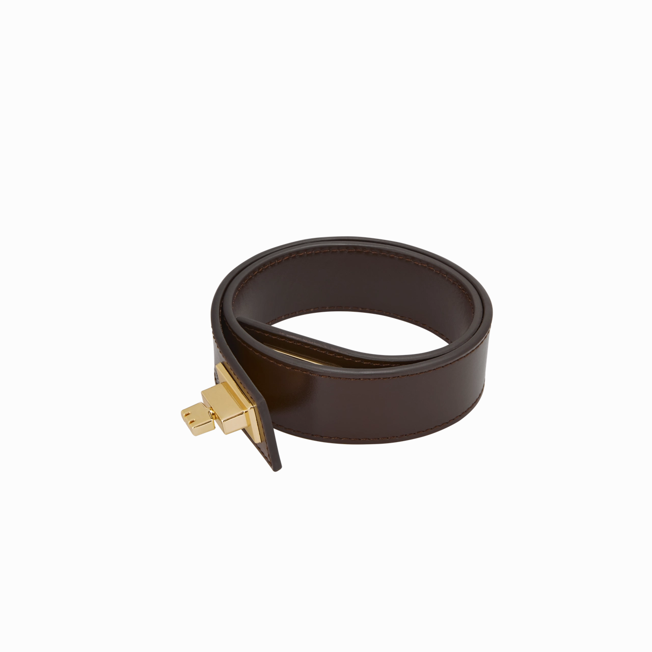 Gold Chocolate Hobo Bag