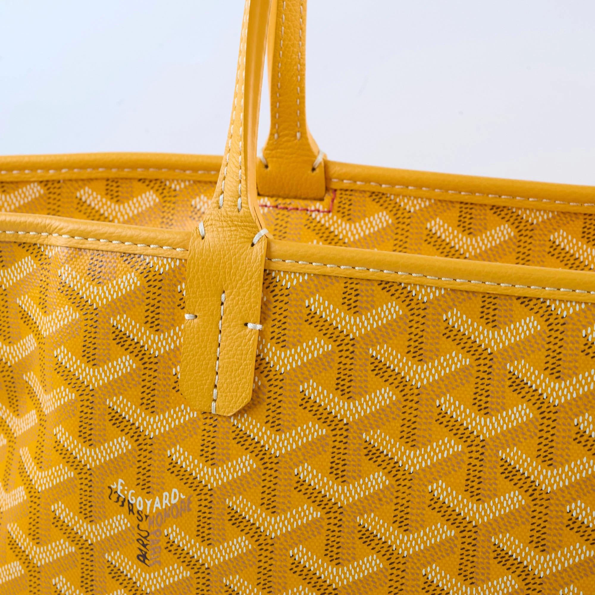 Goyard Artois PM Tote Yellow 2023