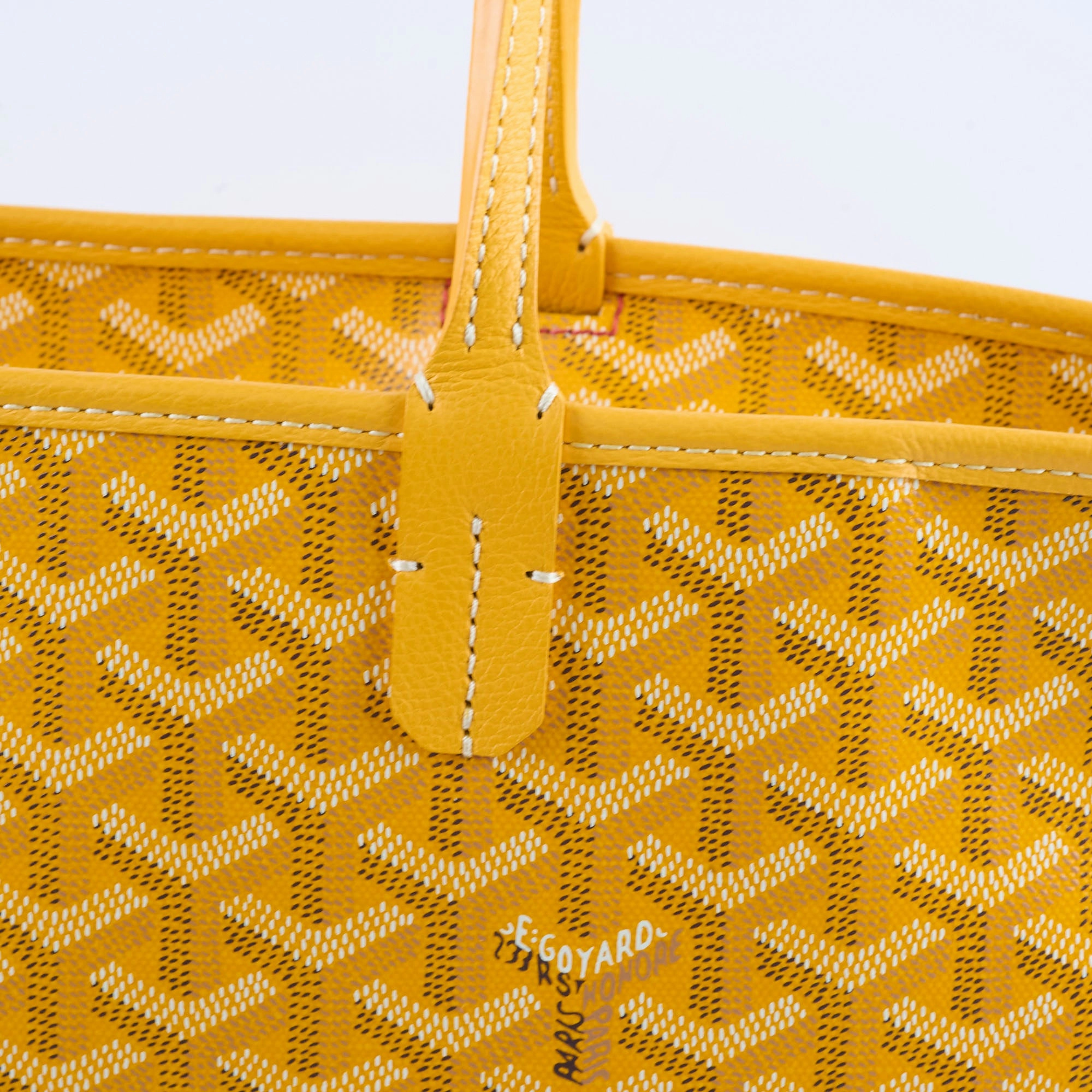 Goyard Artois PM Tote Yellow 2023