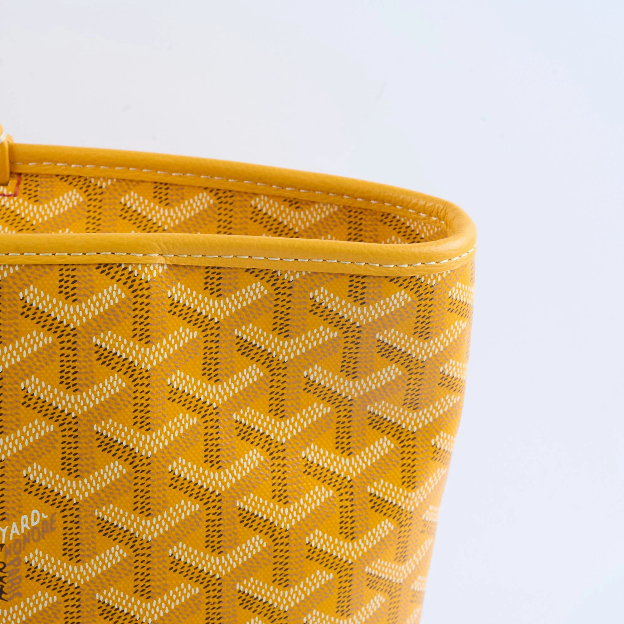 Goyard Artois PM Tote Yellow 2023