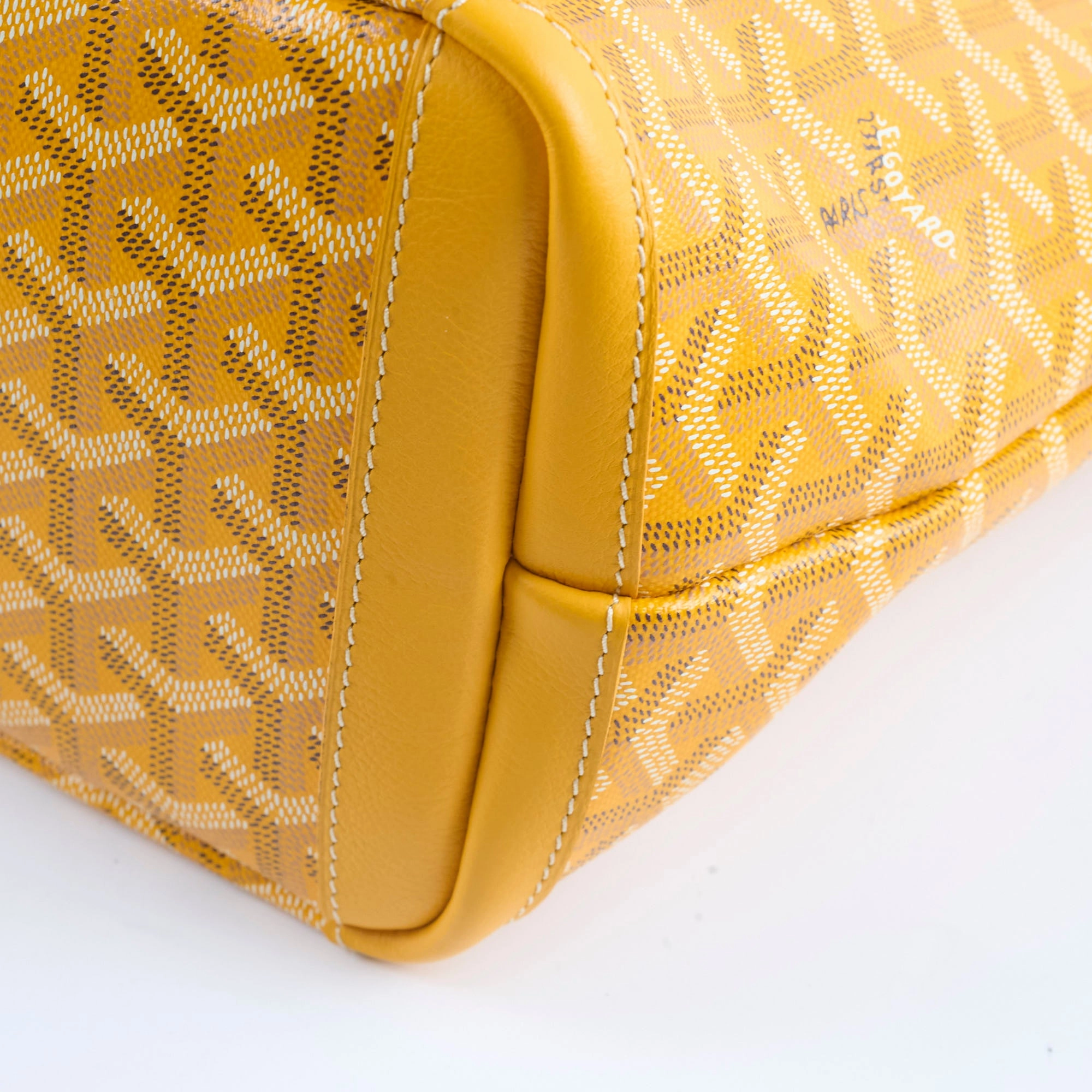Goyard Artois PM Tote Yellow 2023