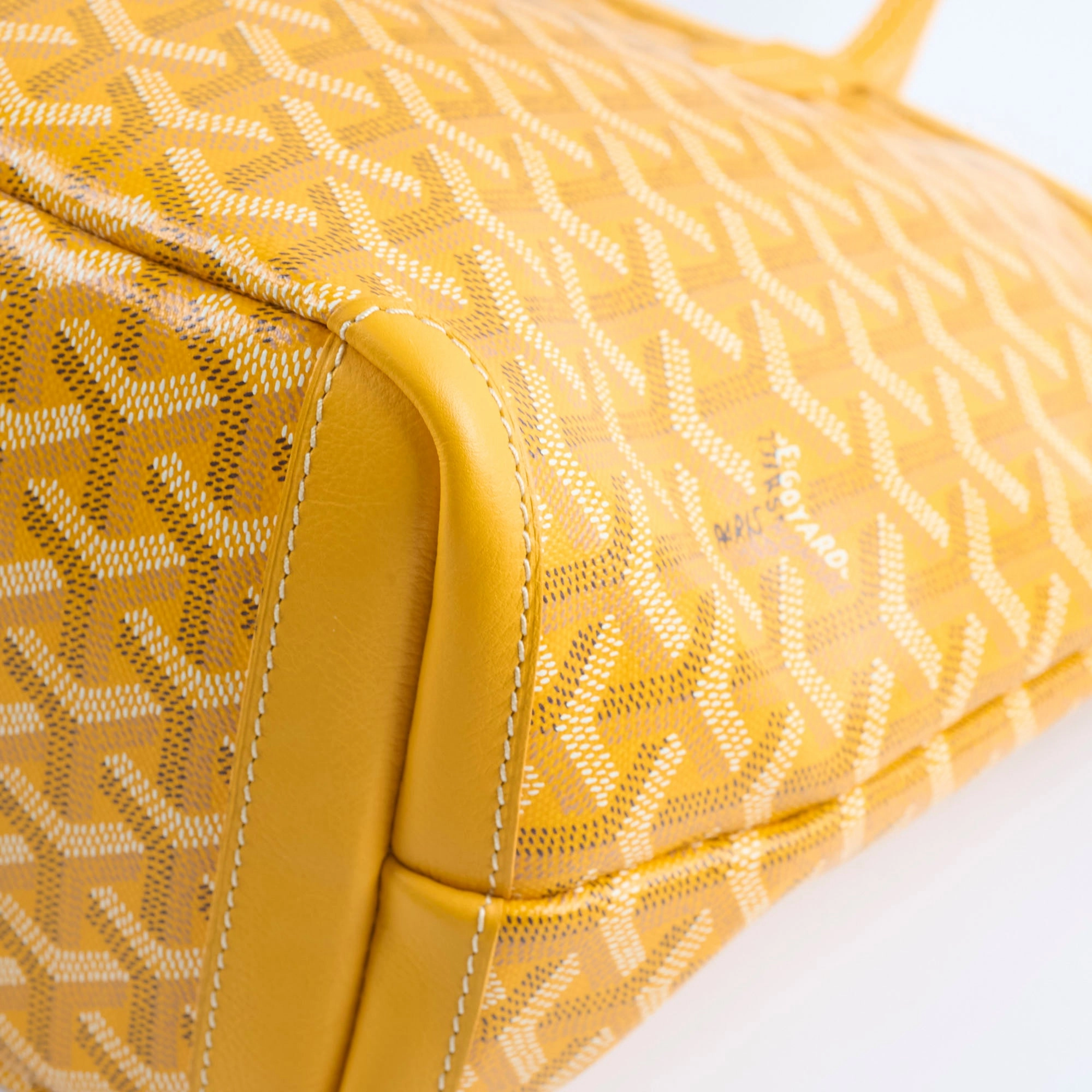 Goyard Artois PM Tote Yellow 2023