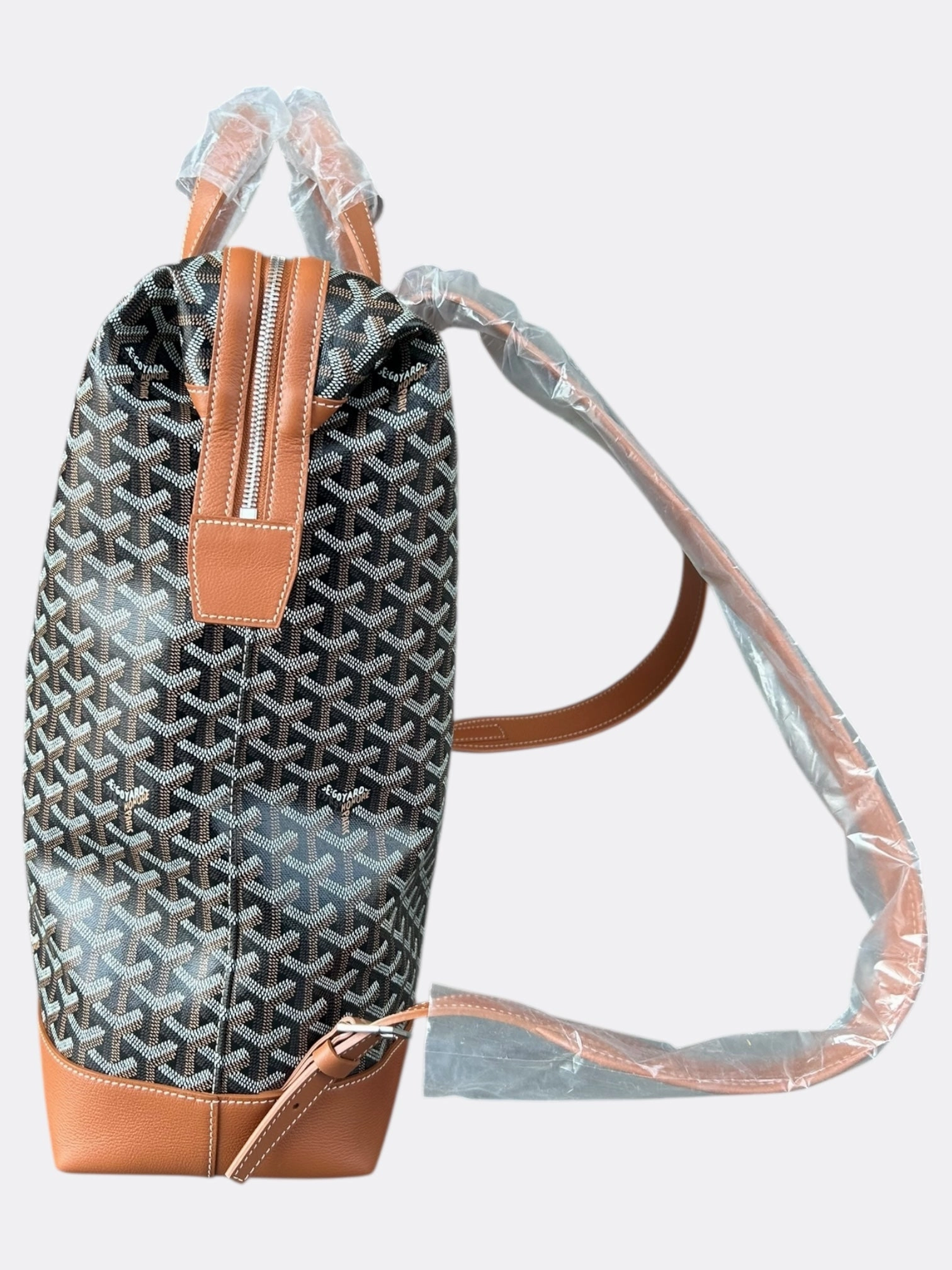 Goyard Black & Brown Cisalpin Backpack