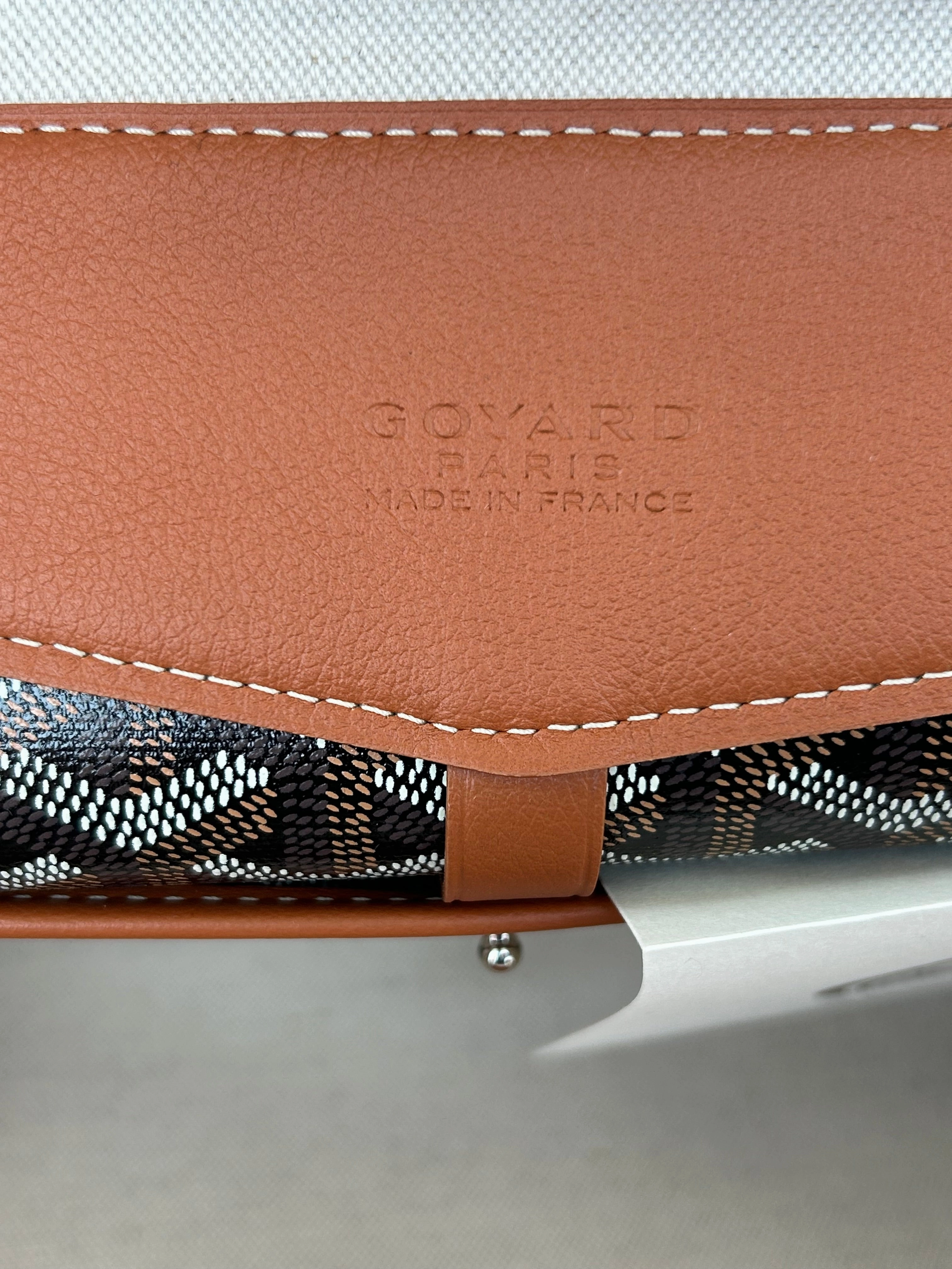 Goyard Black & Brown Cisalpin Backpack