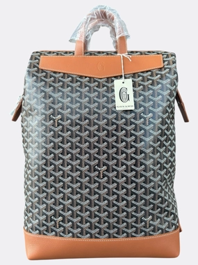 Goyard Black & Brown Cisalpin Backpack