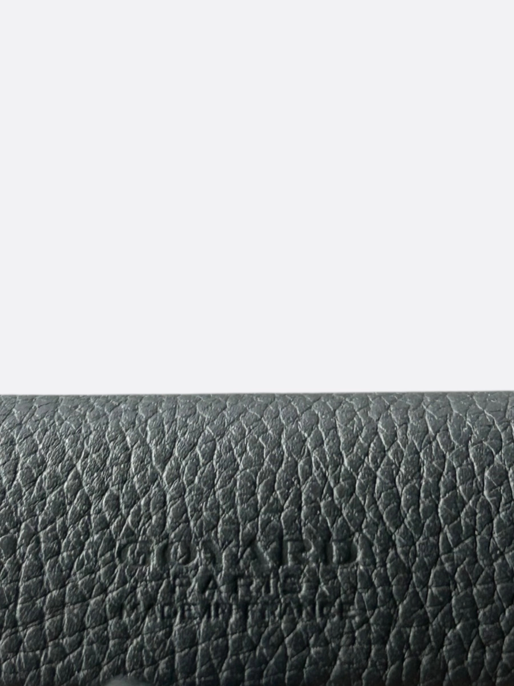Goyard Black Belvedere Messenger Bag