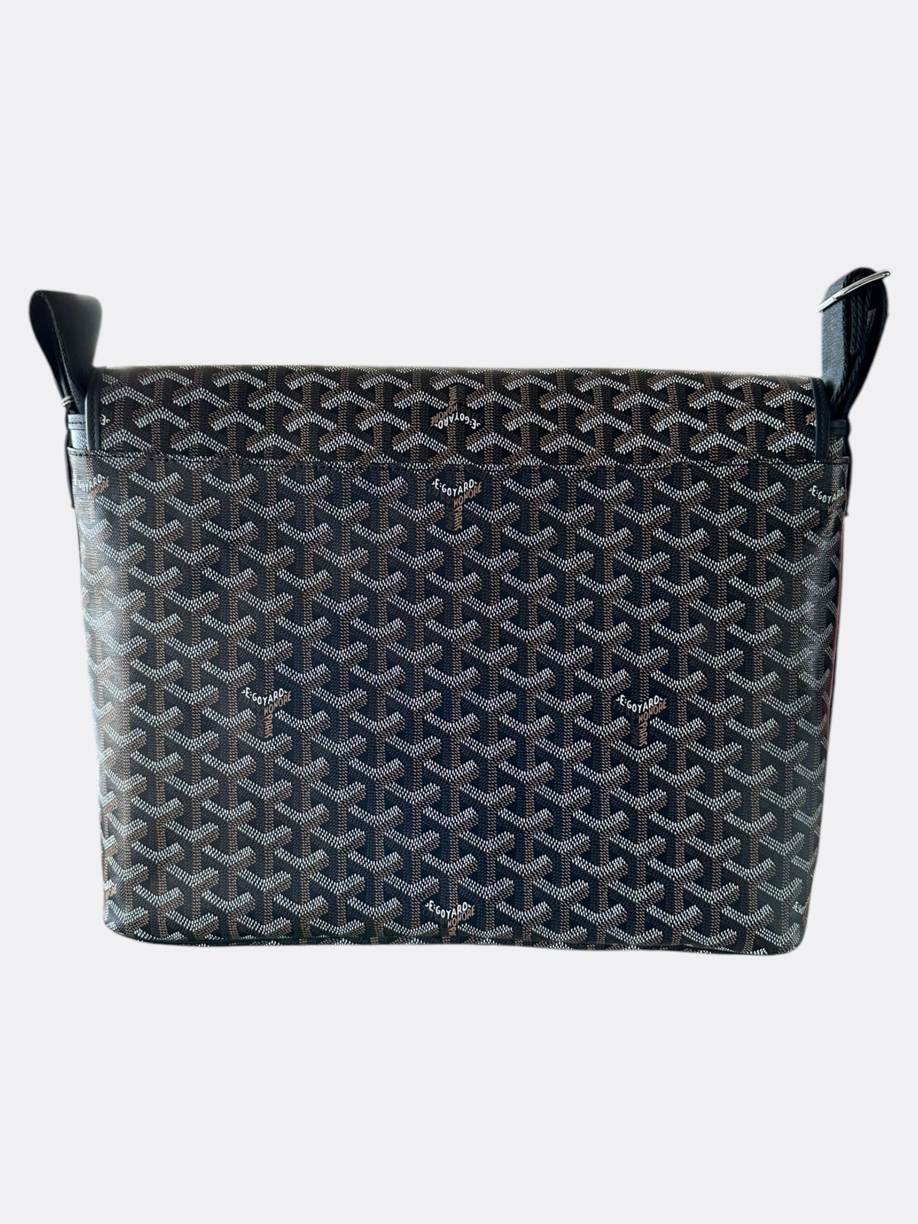 Goyard Black Capetien MM Messenger Bag