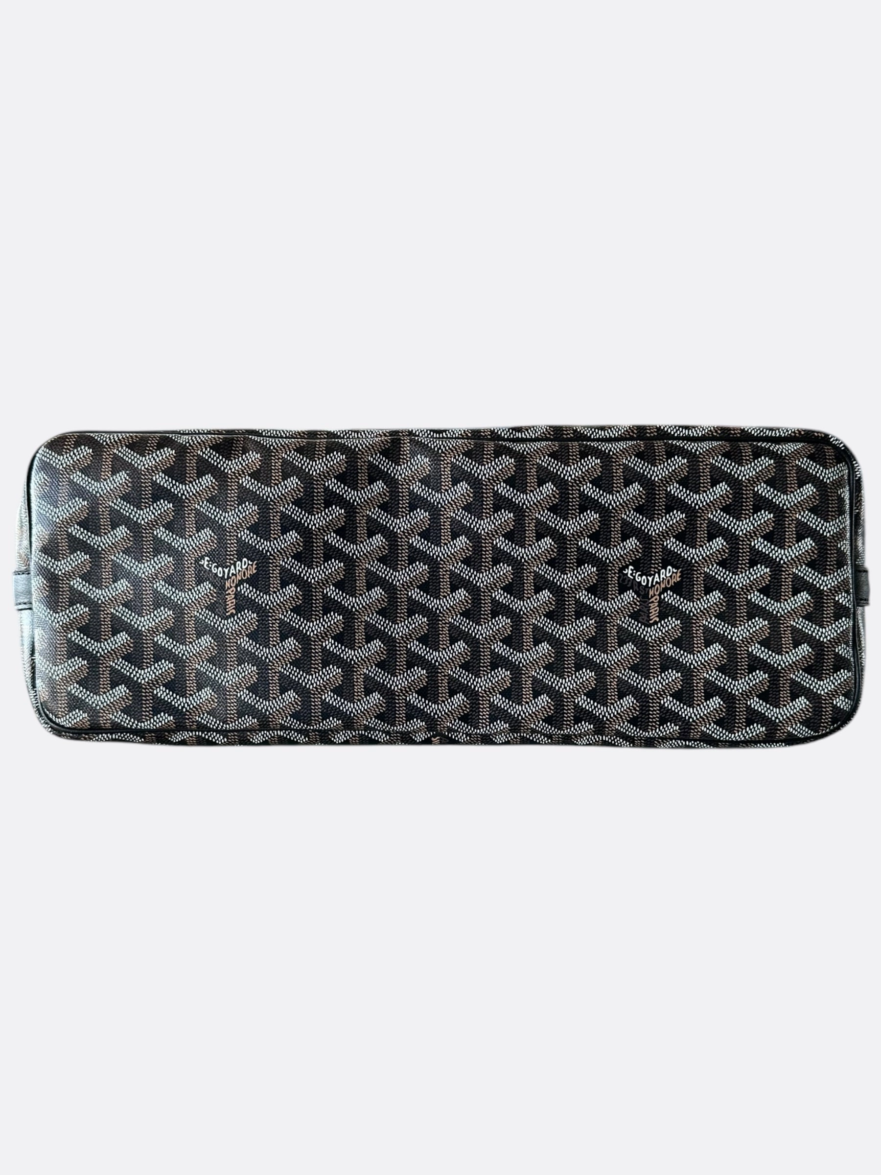 Goyard Black Capetien MM Messenger Bag