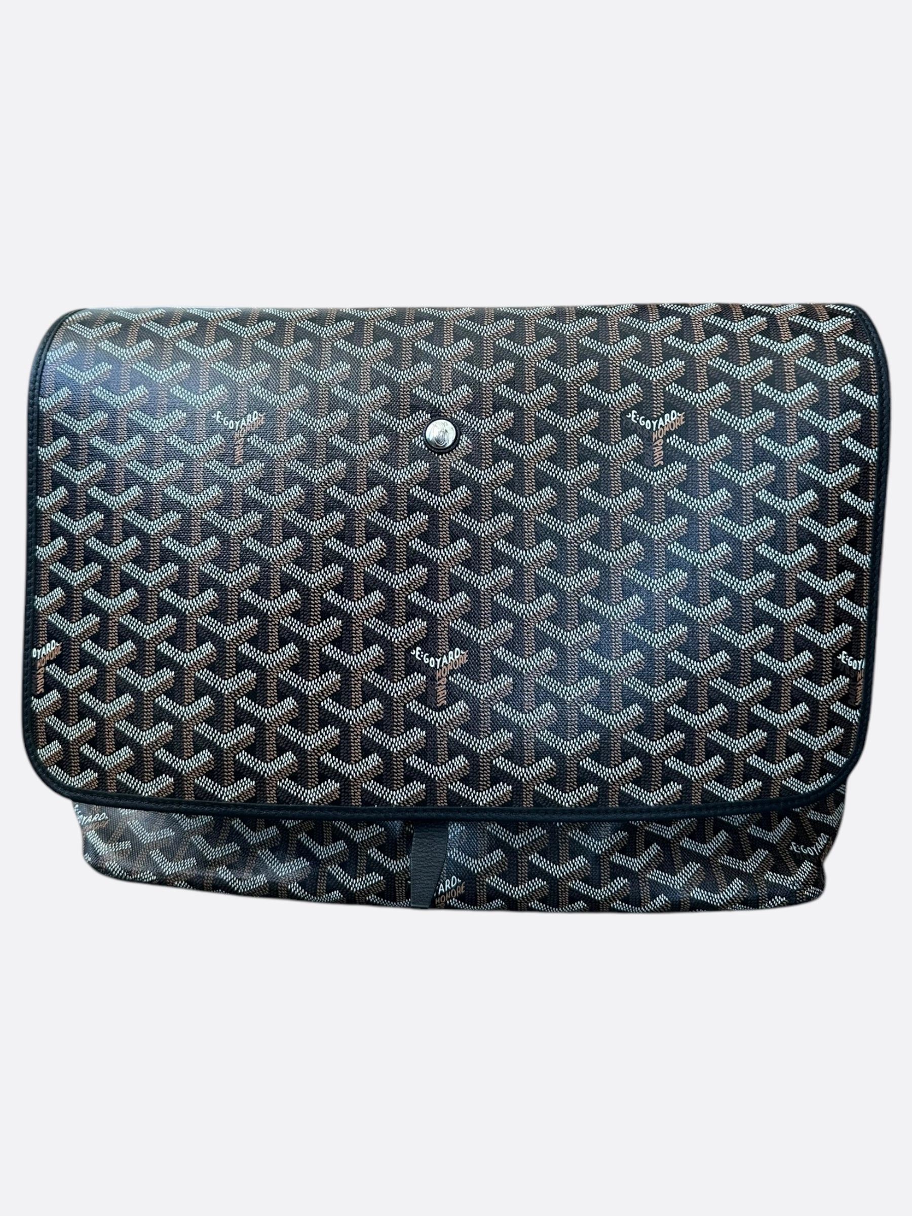 Goyard Black Capetien MM Messenger Bag