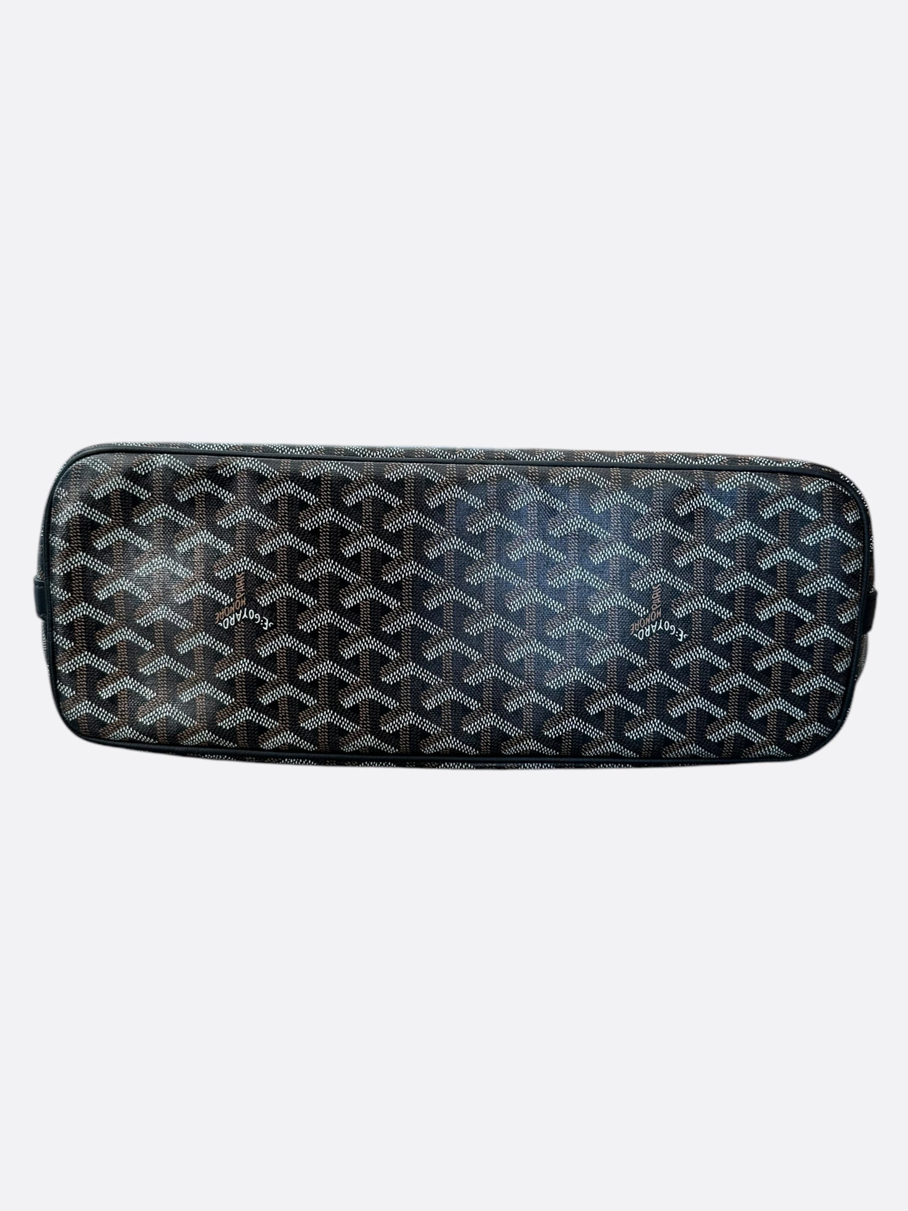 Goyard Black Capetien MM Messenger Bag
