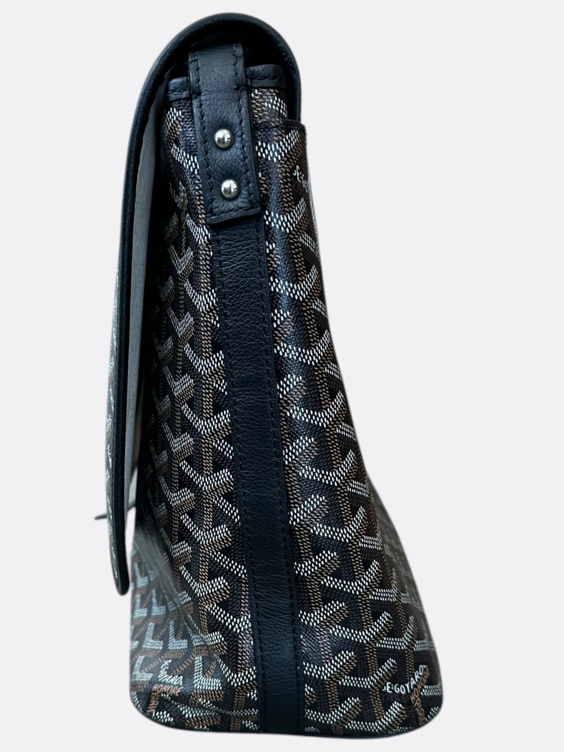 Goyard Black Capetien MM Messenger Bag