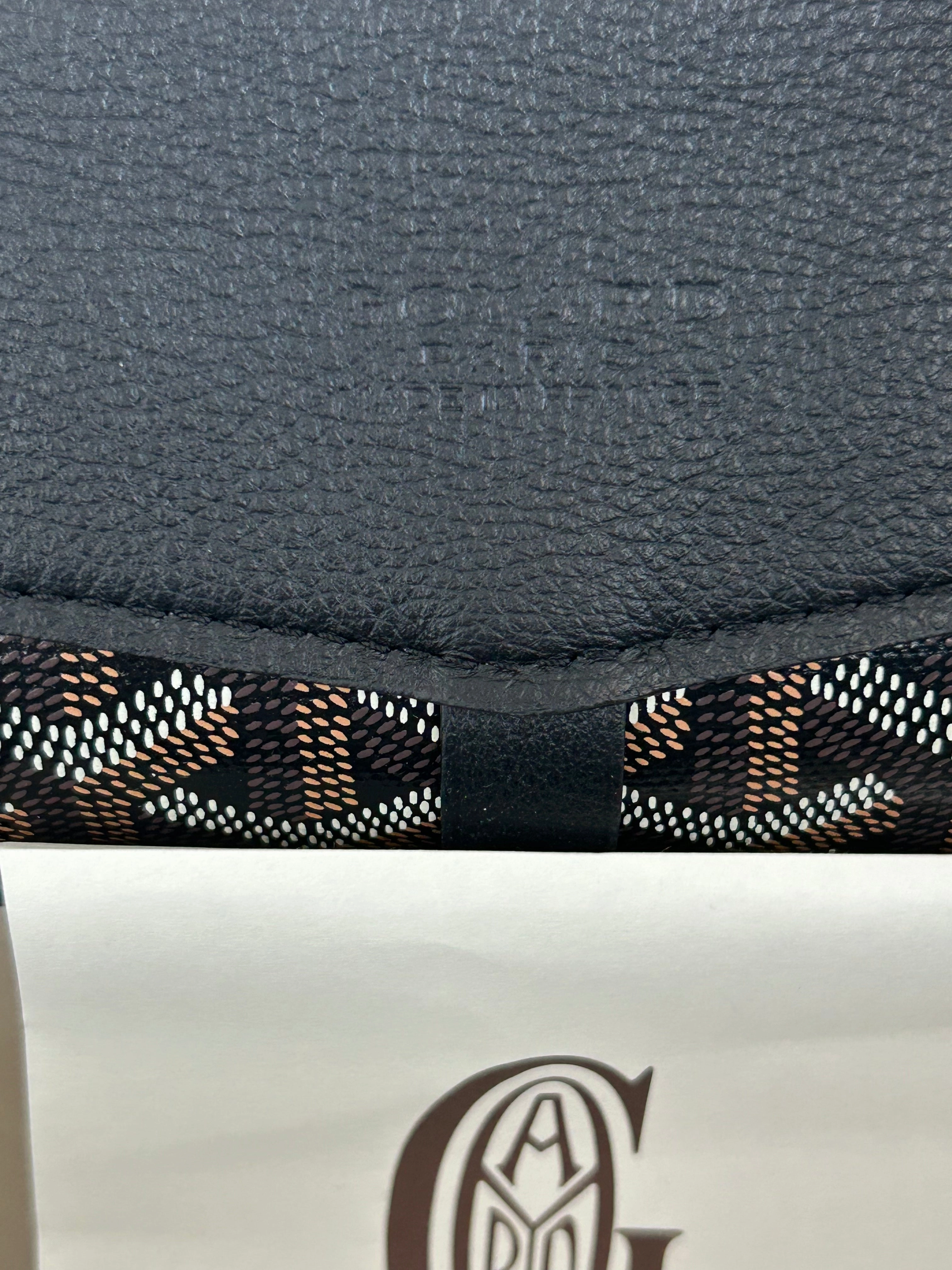 Goyard Black Cisalpin Backpack