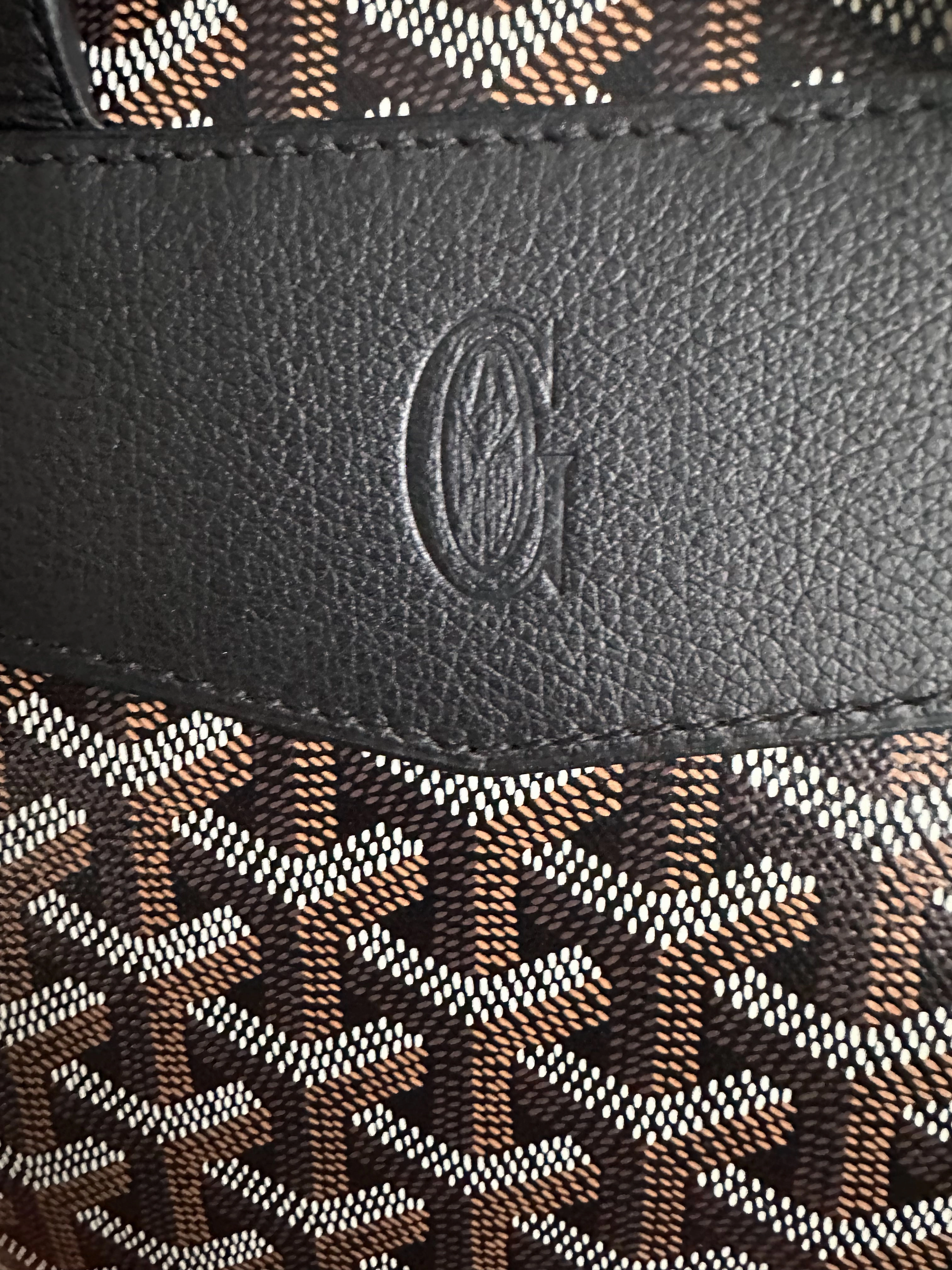 Goyard Black Cisalpin Backpack