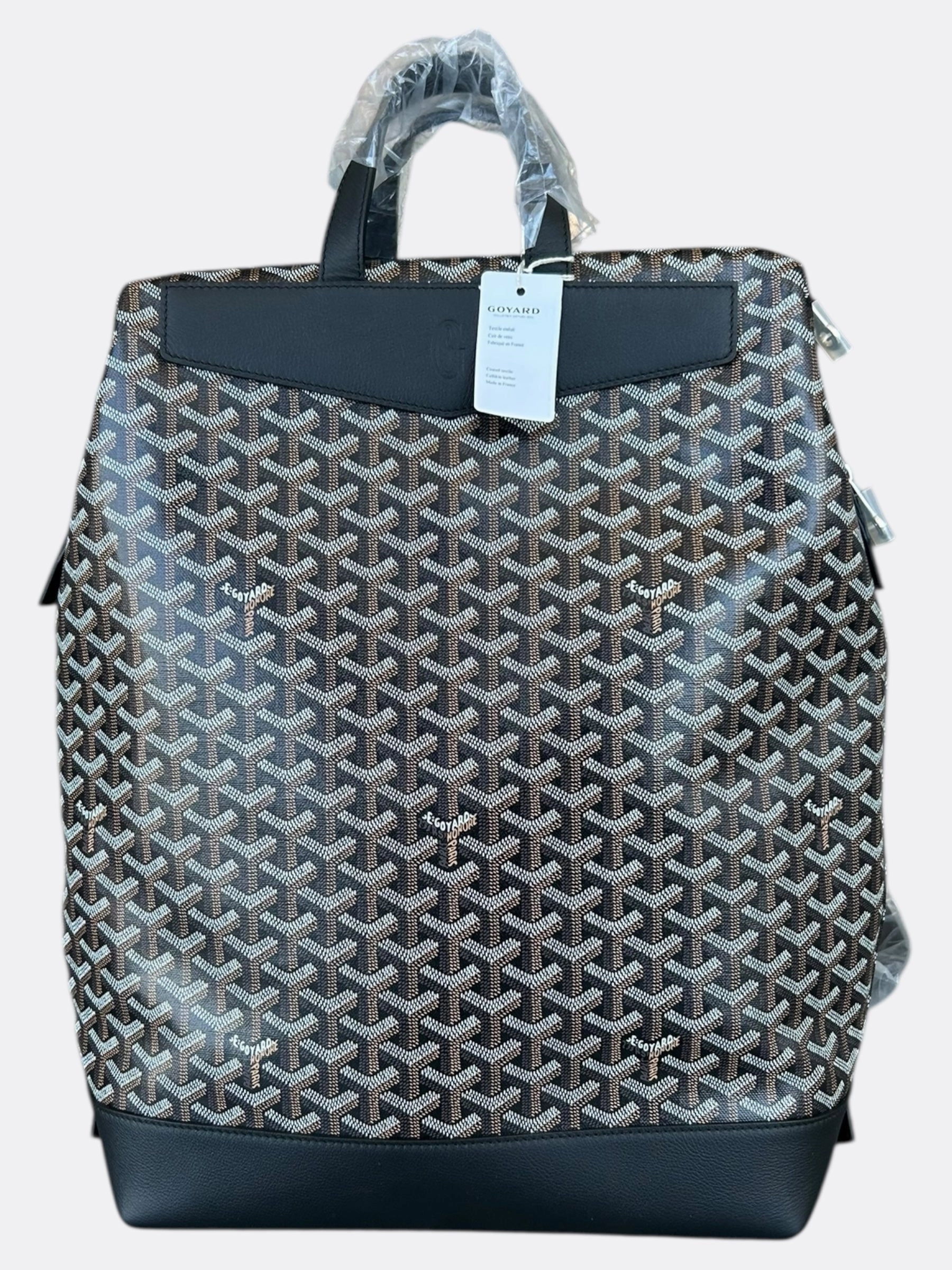 Goyard Black Cisalpin Backpack