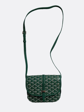 Goyard Green Belvedere Messenger Bag