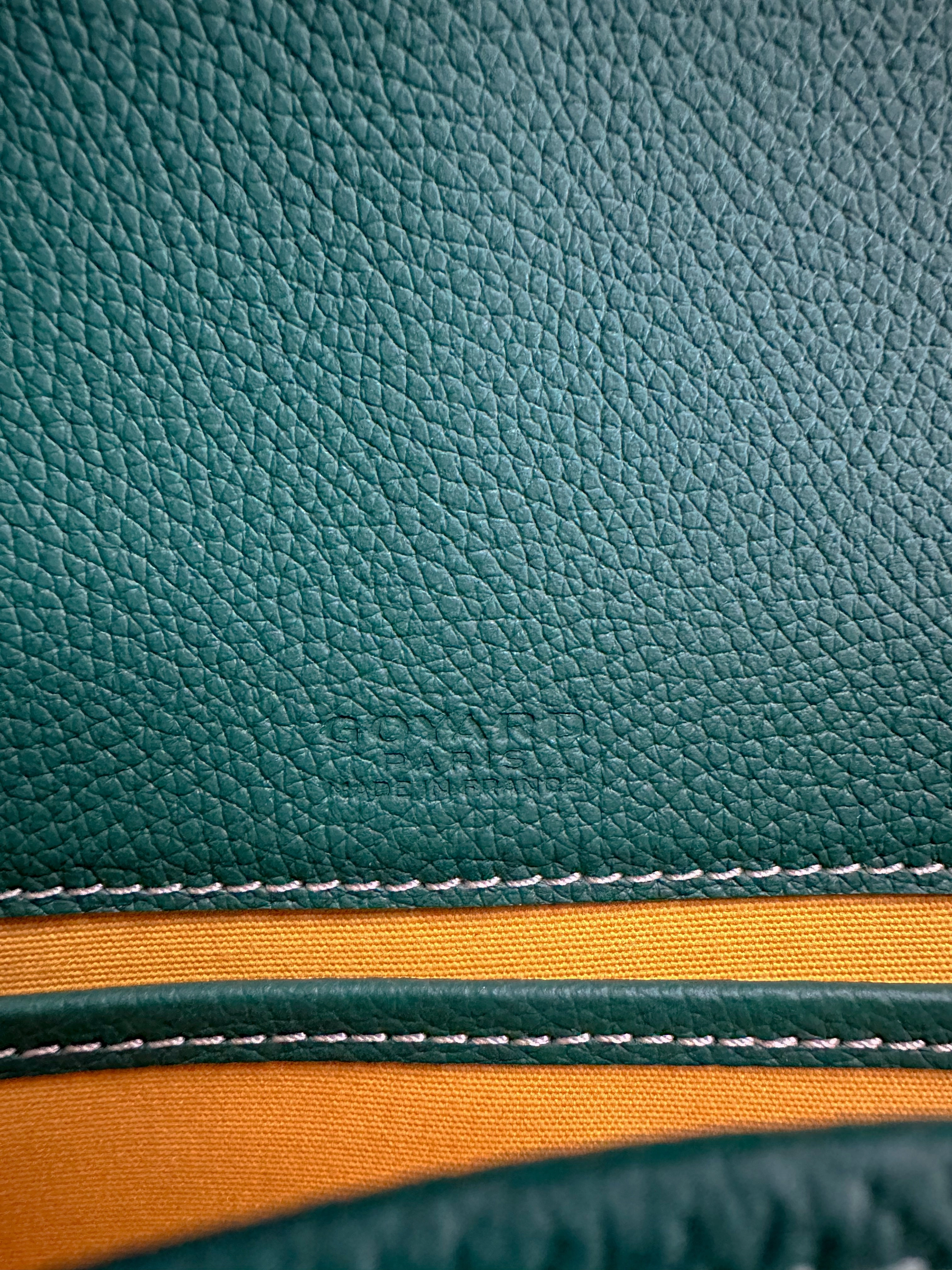 Goyard Green Belvedere Messenger Bag