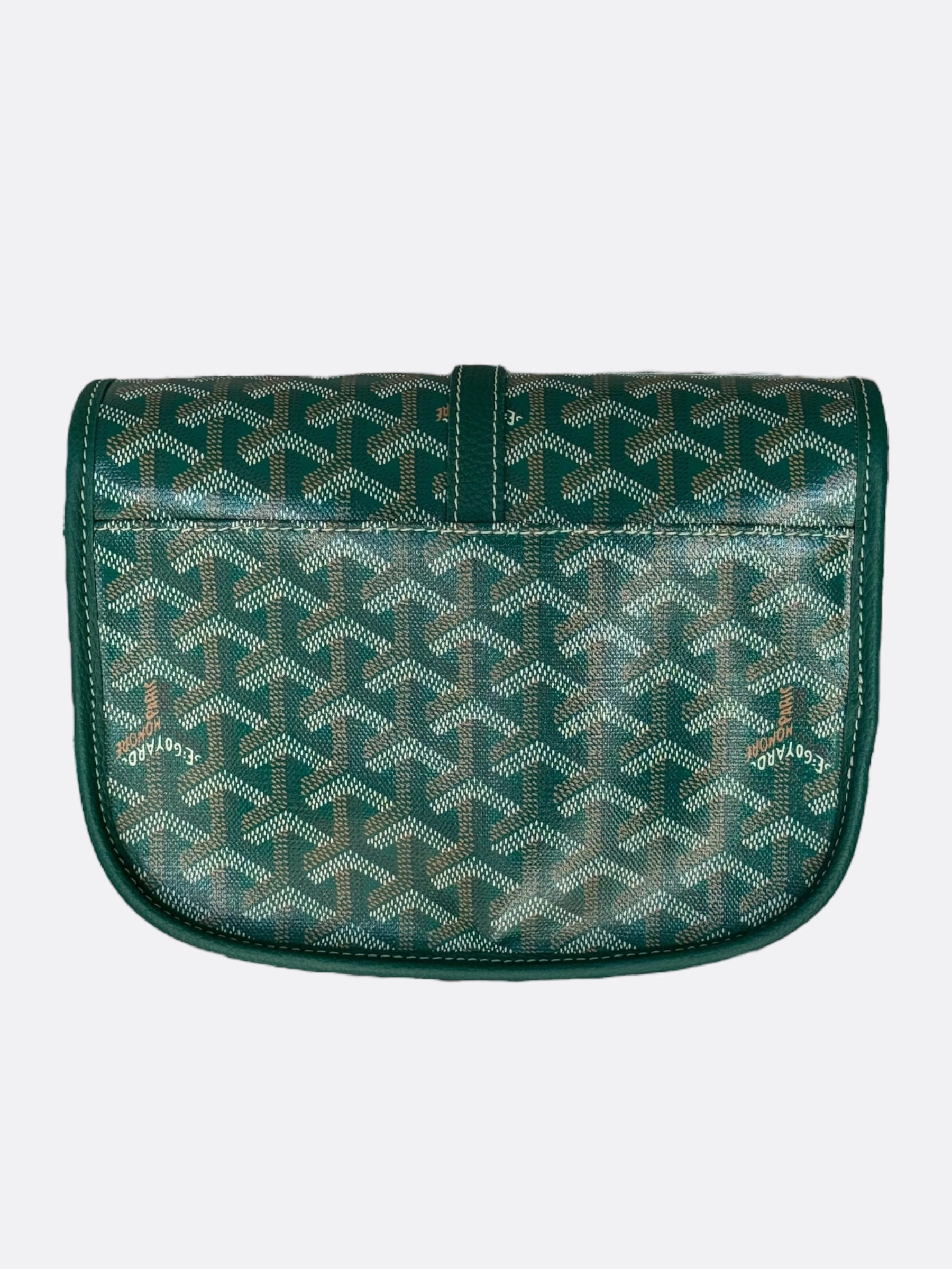 Goyard Green Belvedere Messenger Bag