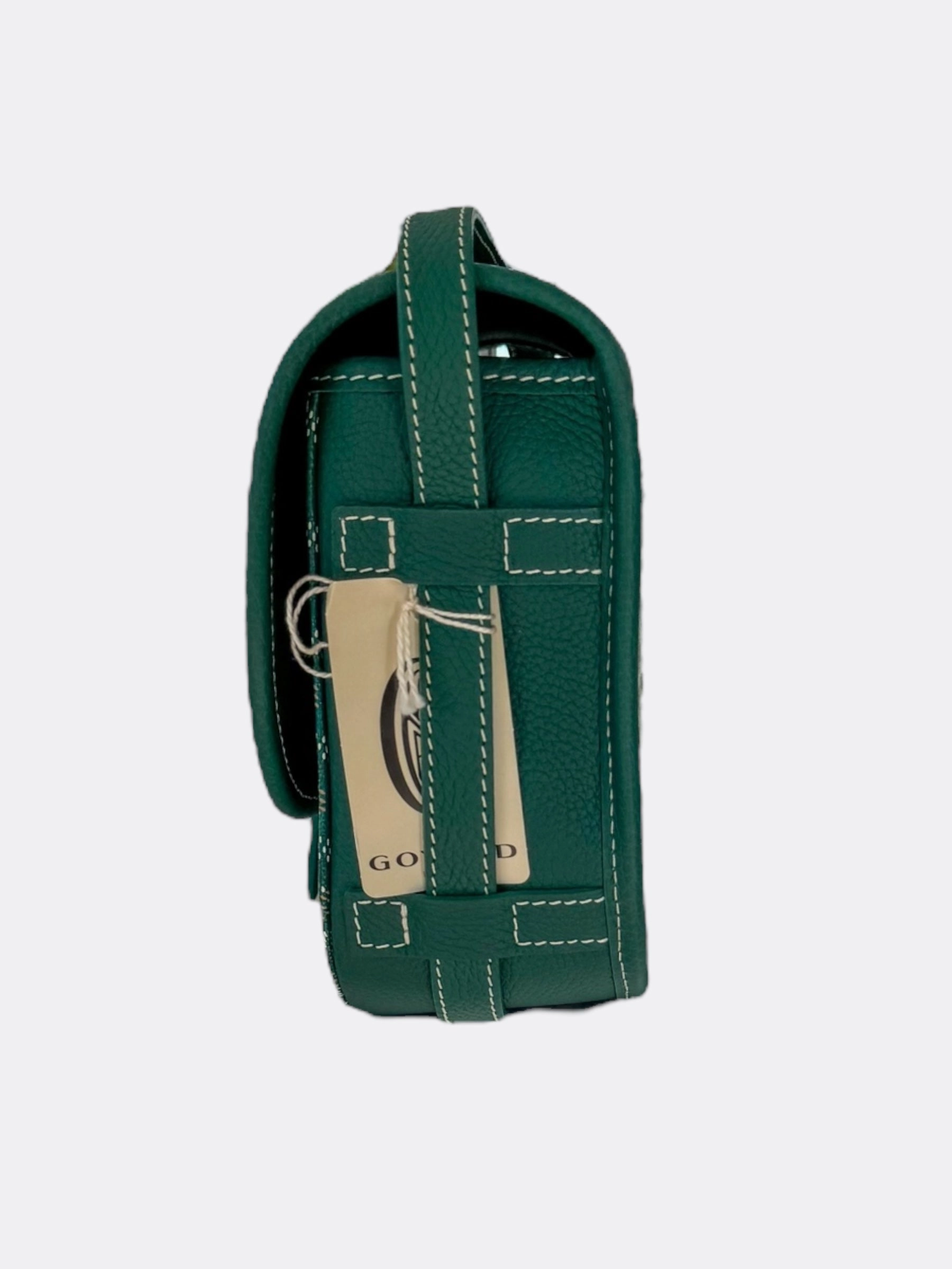 Goyard Green Belvedere Messenger Bag