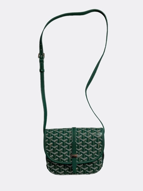 Goyard Green Belvedere Messenger Bag
