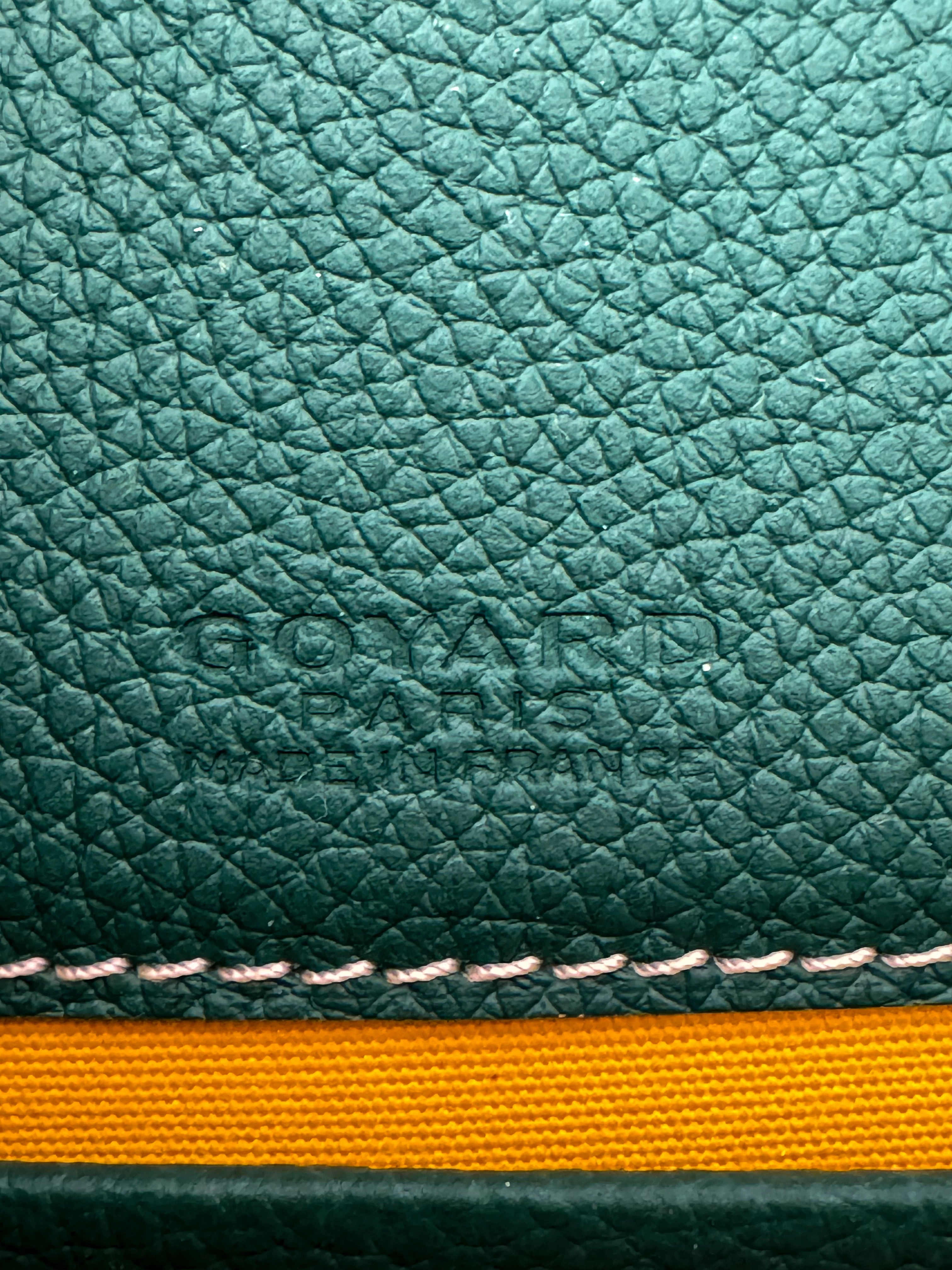 Goyard Green Belvedere Messenger Bag