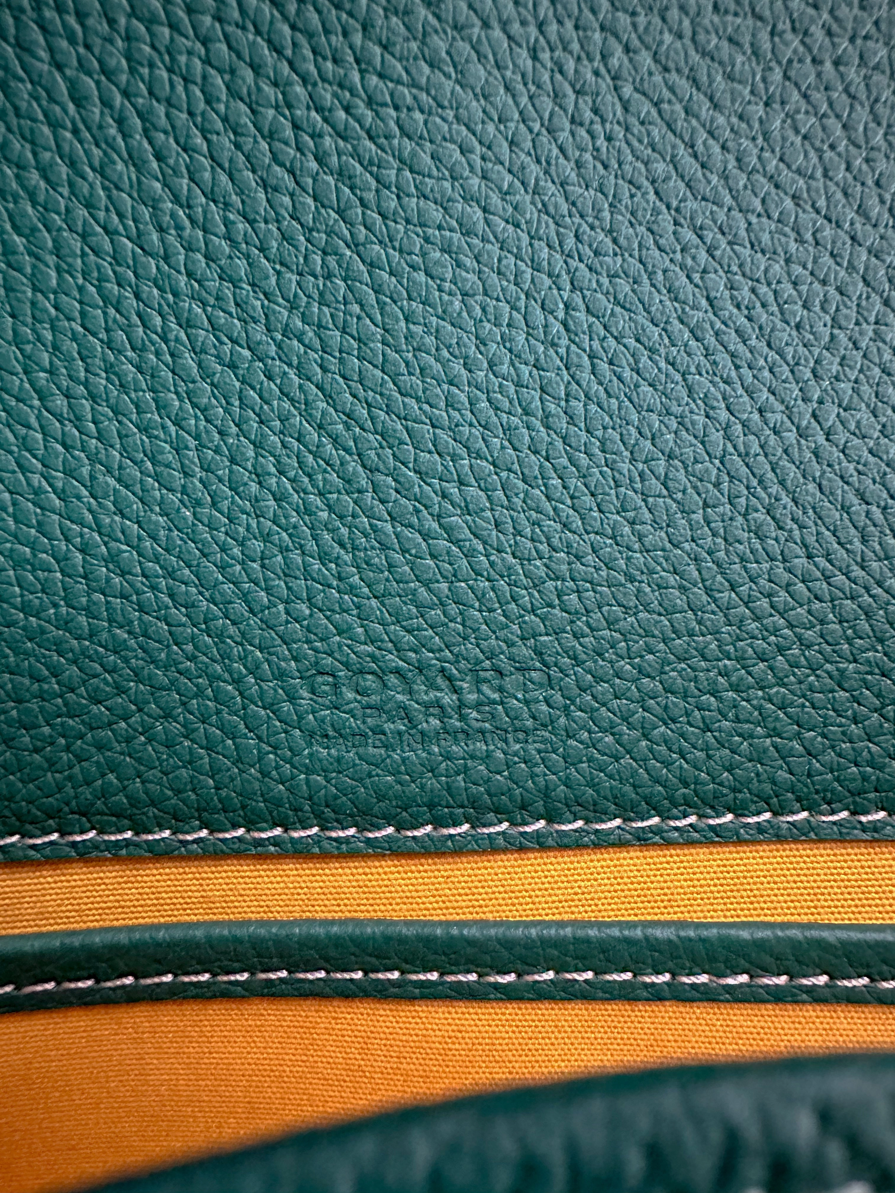 Goyard Green Belvedere Messenger Bag