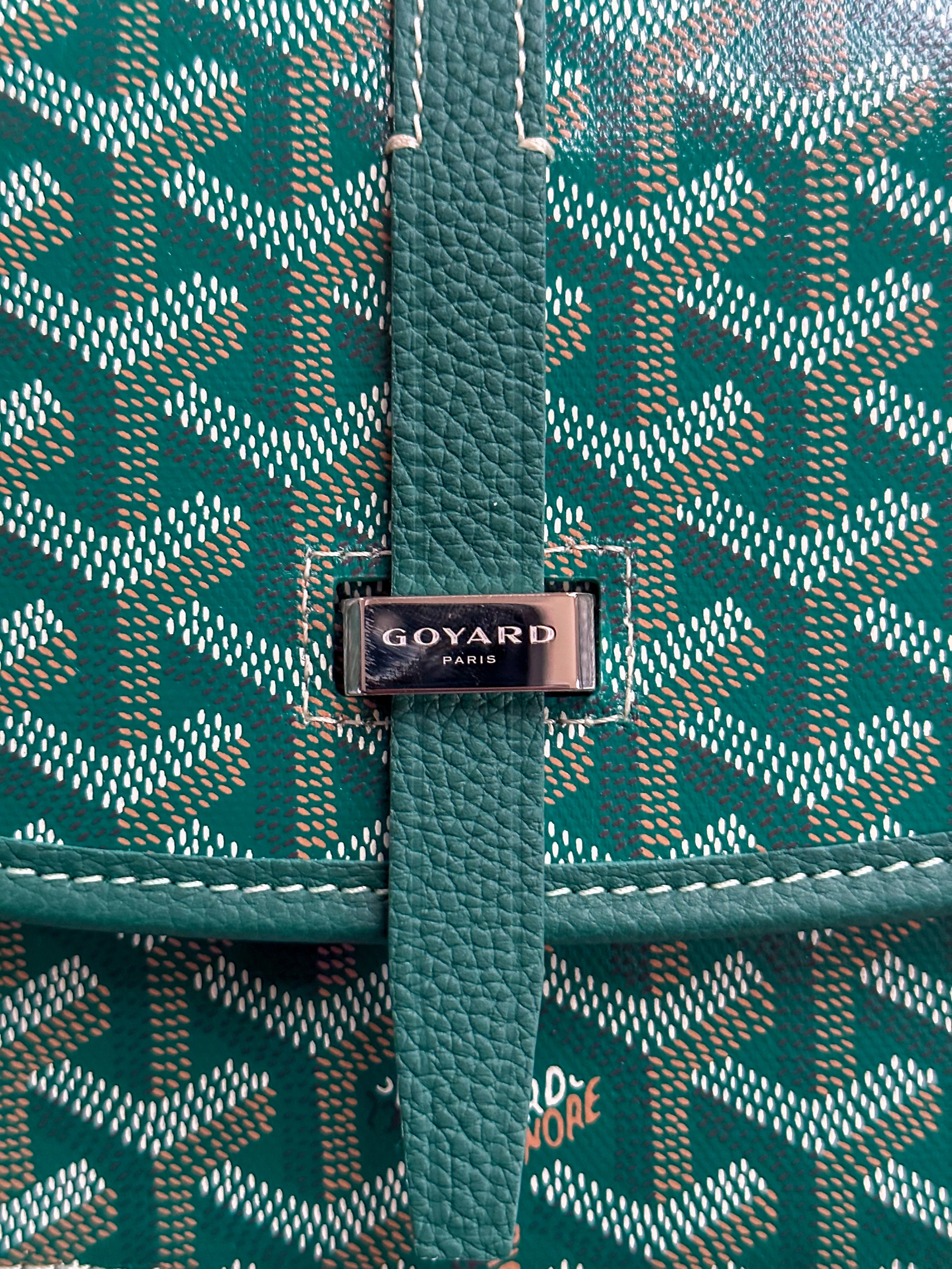 Goyard Green Belvedere Messenger Bag