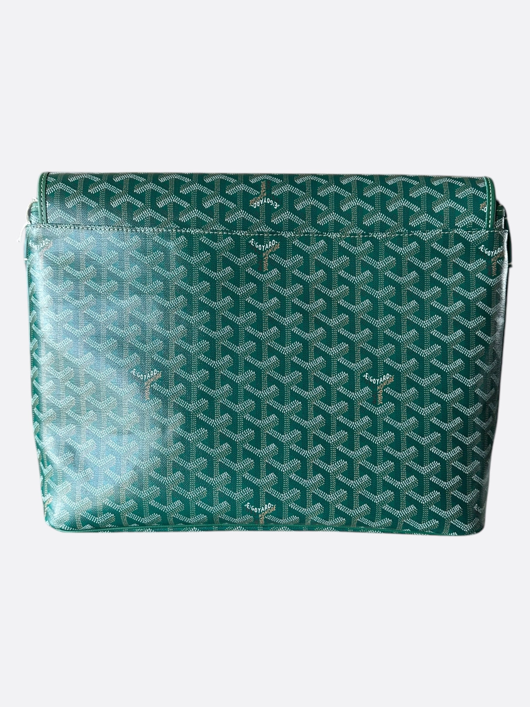 Goyard Green Capetien MM Messenger Bag