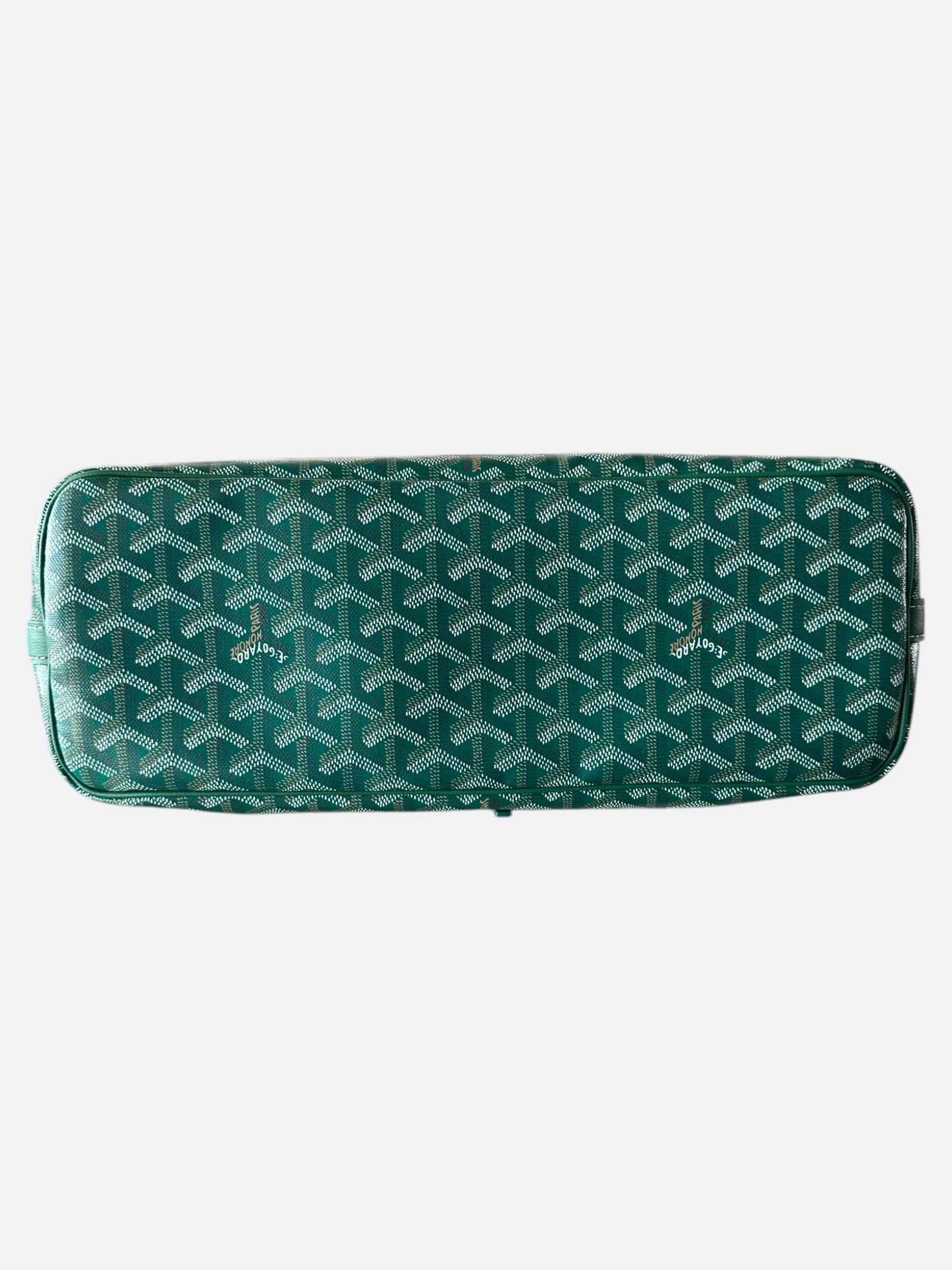 Goyard Green Capetien MM Messenger Bag
