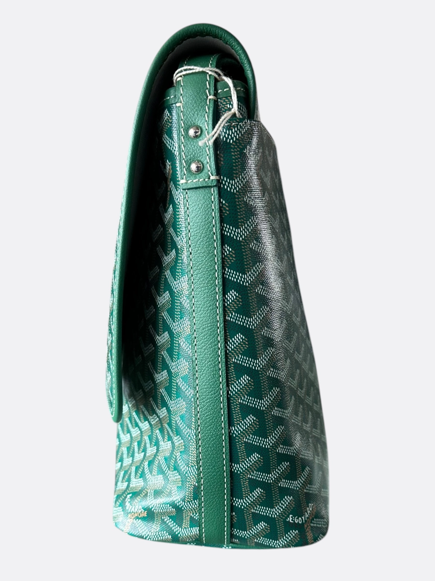 Goyard Green Capetien MM Messenger Bag