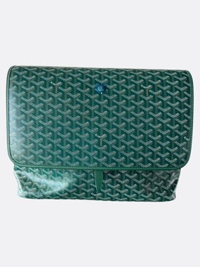 Goyard Green Capetien MM Messenger Bag