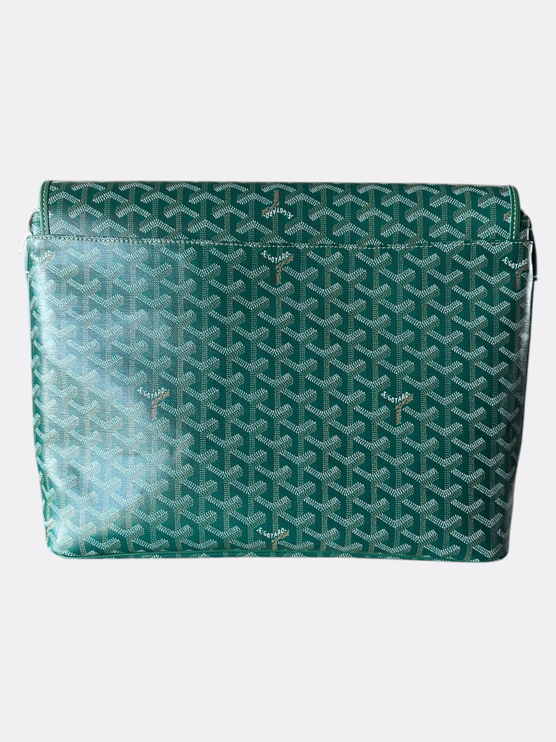 Goyard Green Capetien MM Messenger Bag